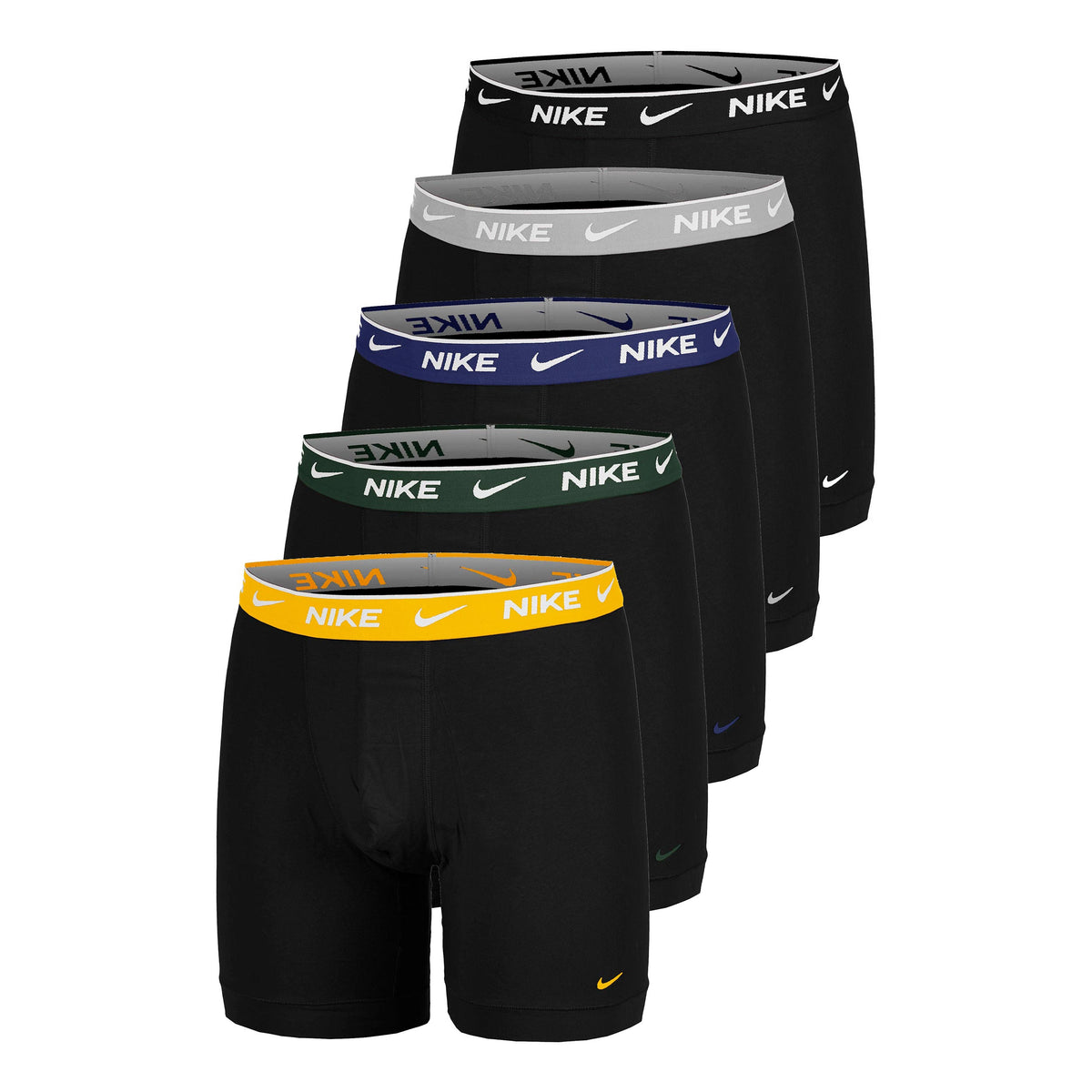 Nike Essential Cotton Stretch Boxer Brief Boxer Short 3er Pack Herren - grau