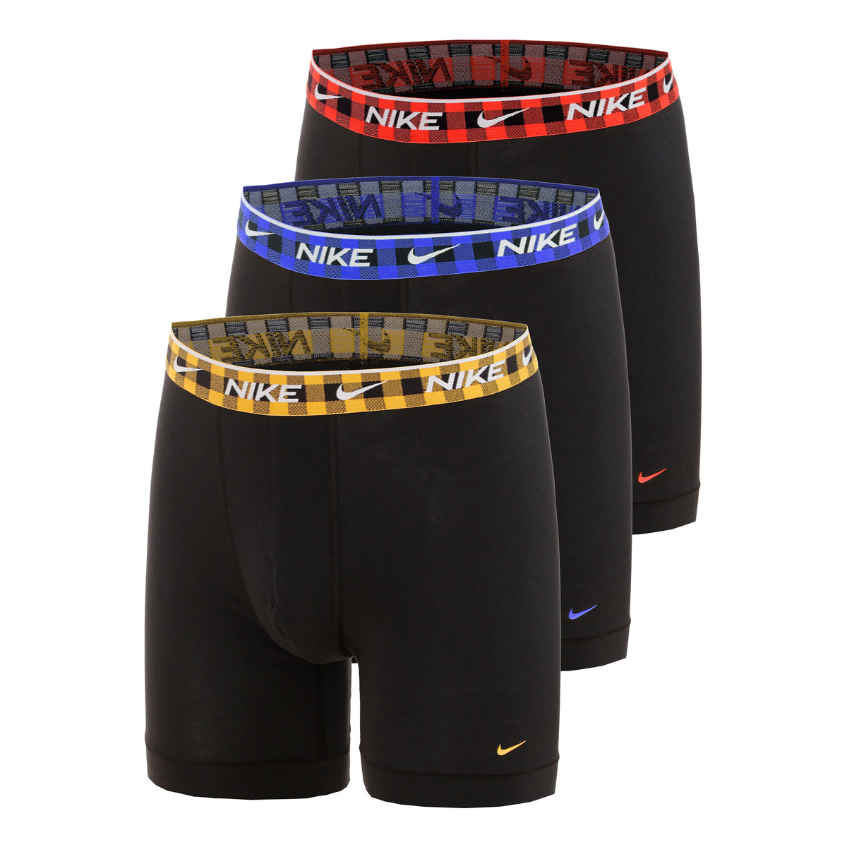 Nike Essential Cotton Stretch Boxer Short 3er Pack Herren - dunkelgrau