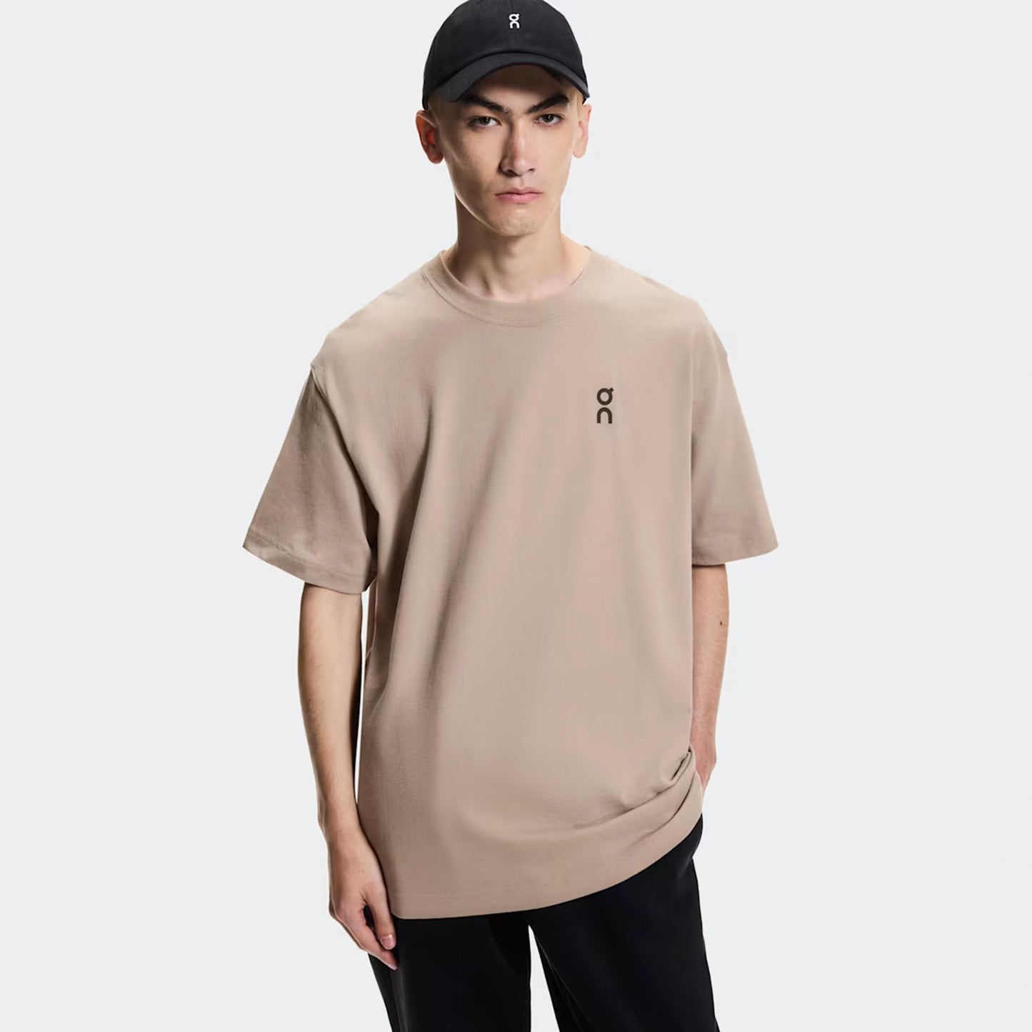 On Club- T-Shirt Herren - beige