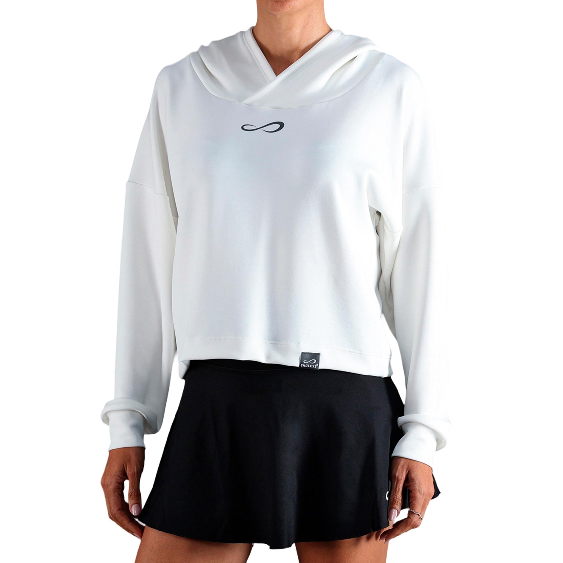 Endless Hypersoft Hoody Damen-weiß