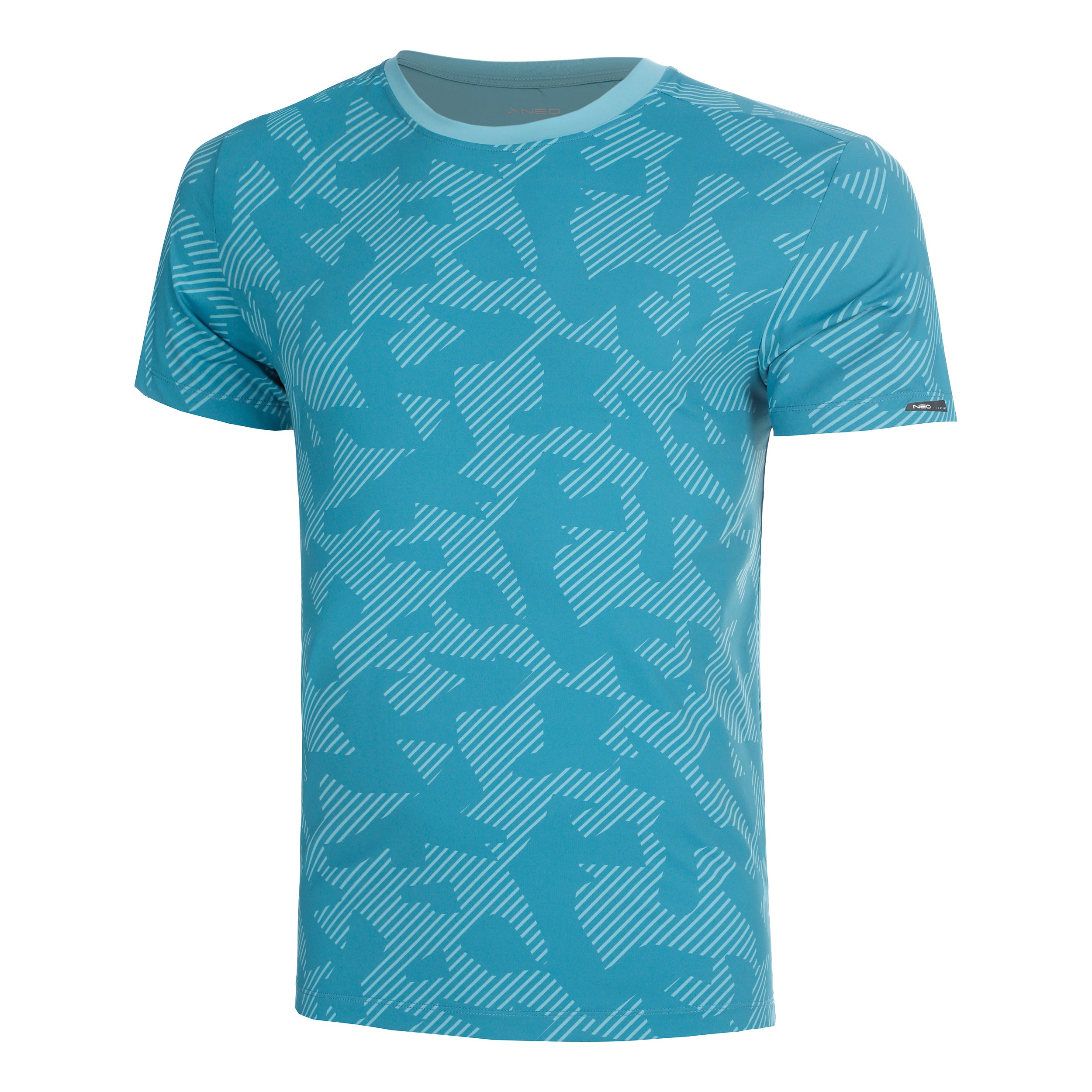 NEO Feel the Vybe AOP Laufshirt Herren-türkis
