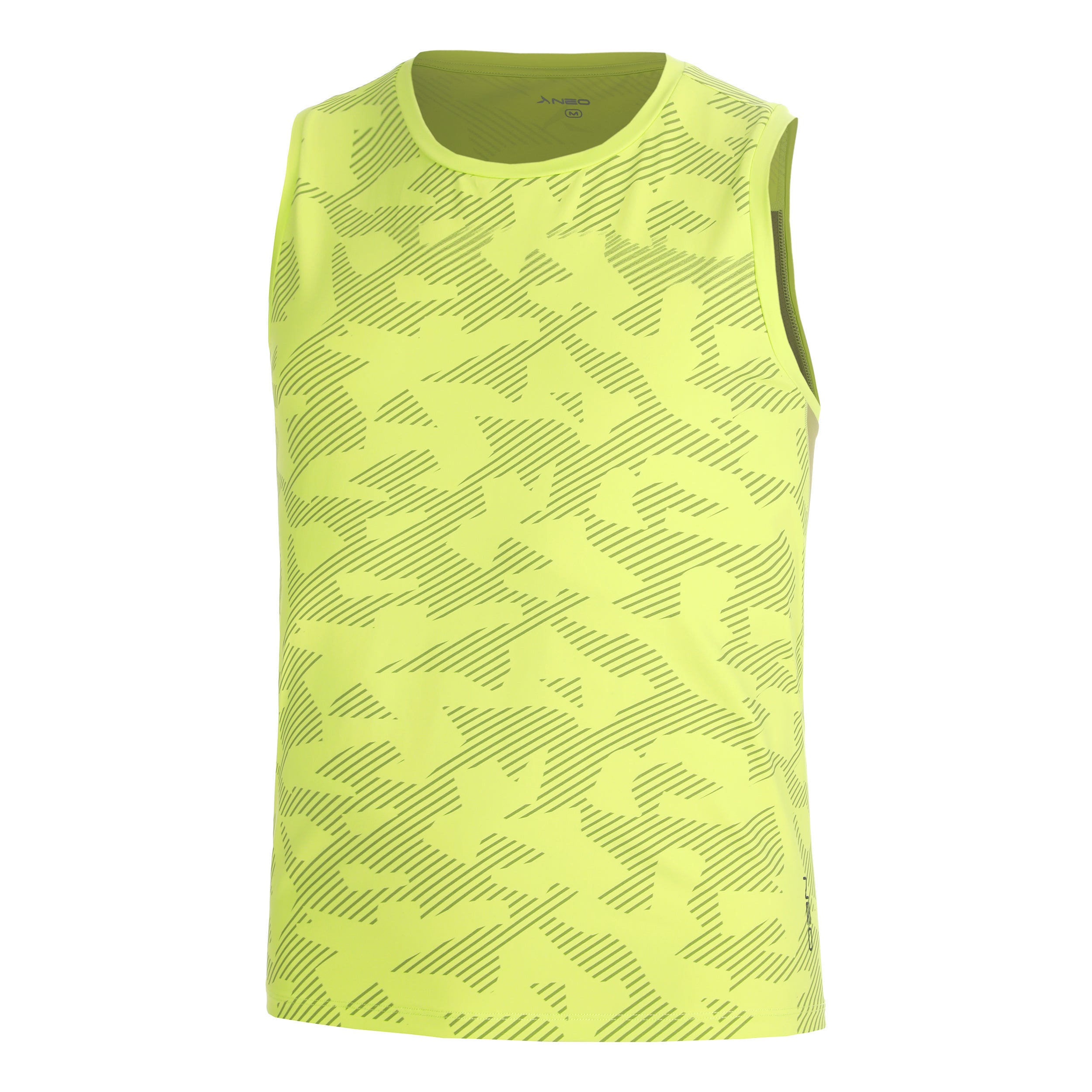 NEO Feel the Vybe AOP Laufshirt Herren-limette