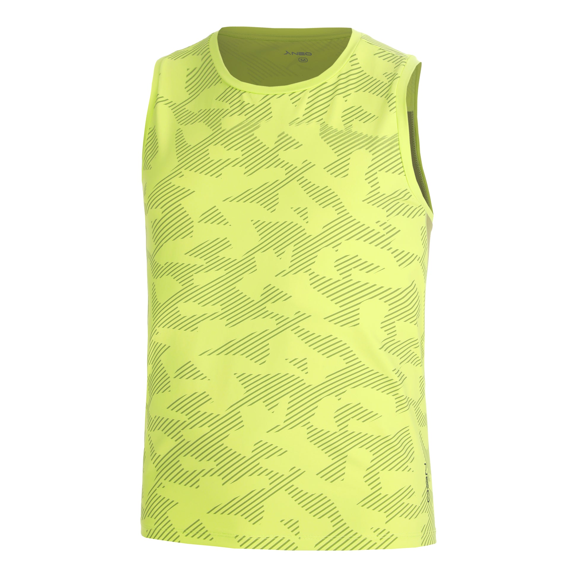 NEO Feel the Vybe AOP Laufshirt Herren-limette