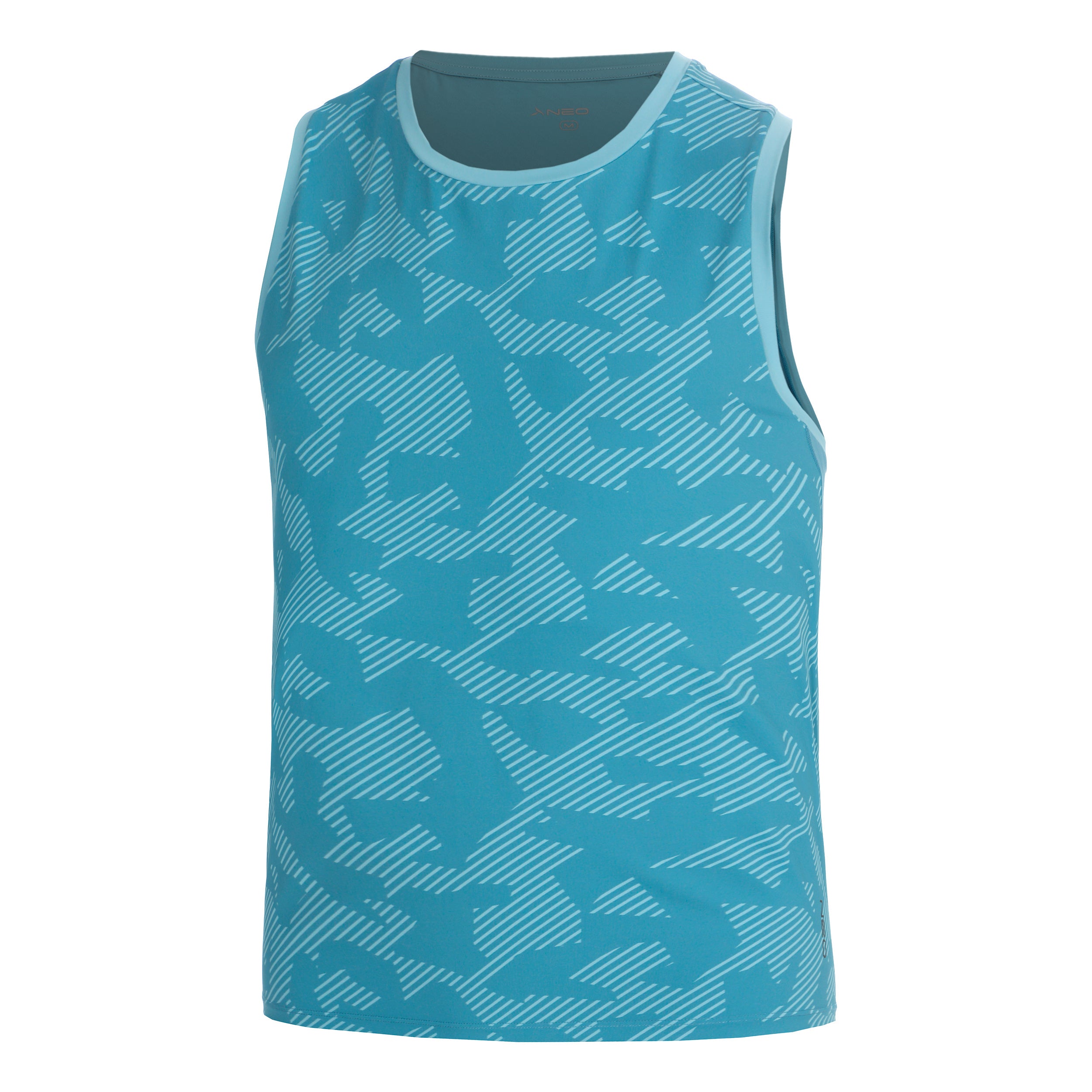 NEO Feel the Vybe AOP Laufshirt Herren-türkis