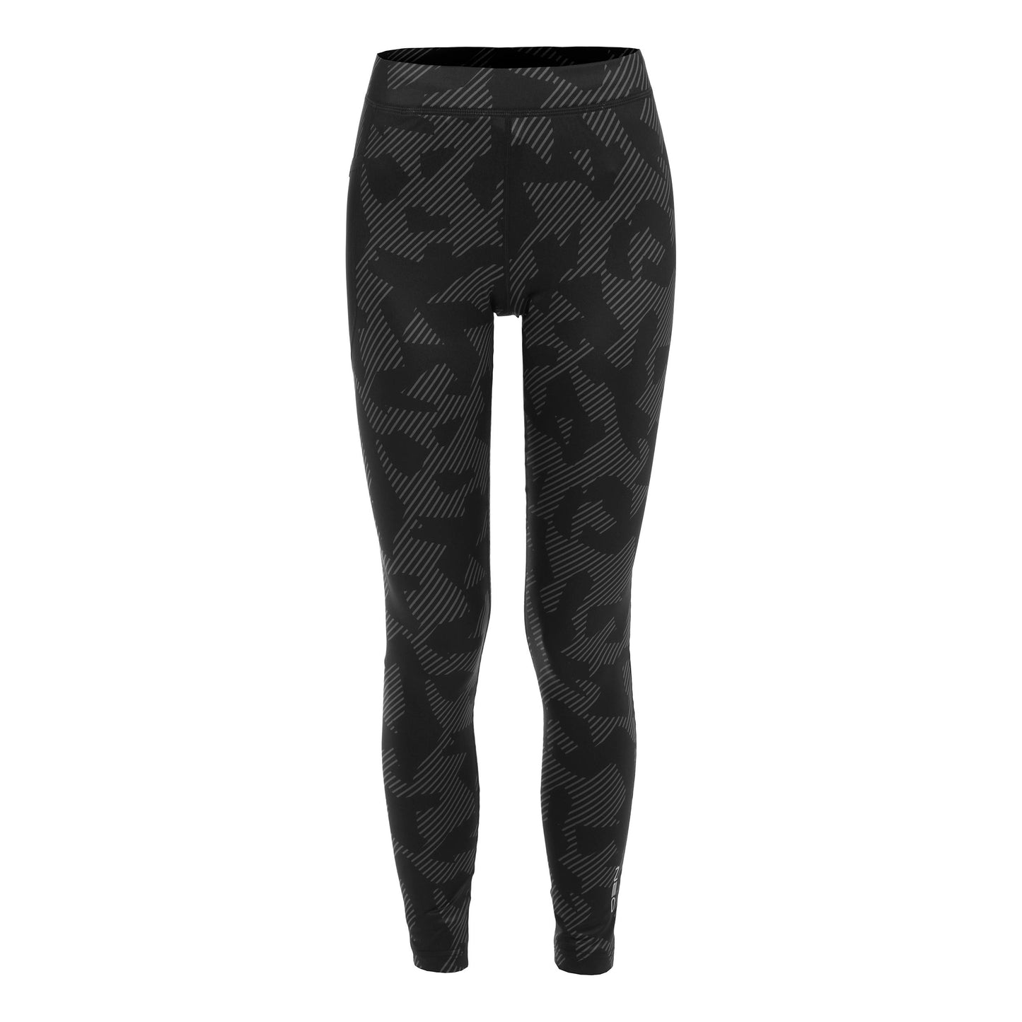 NEO Feel the Vybe AOP warm Lauftight Damen-schwarz