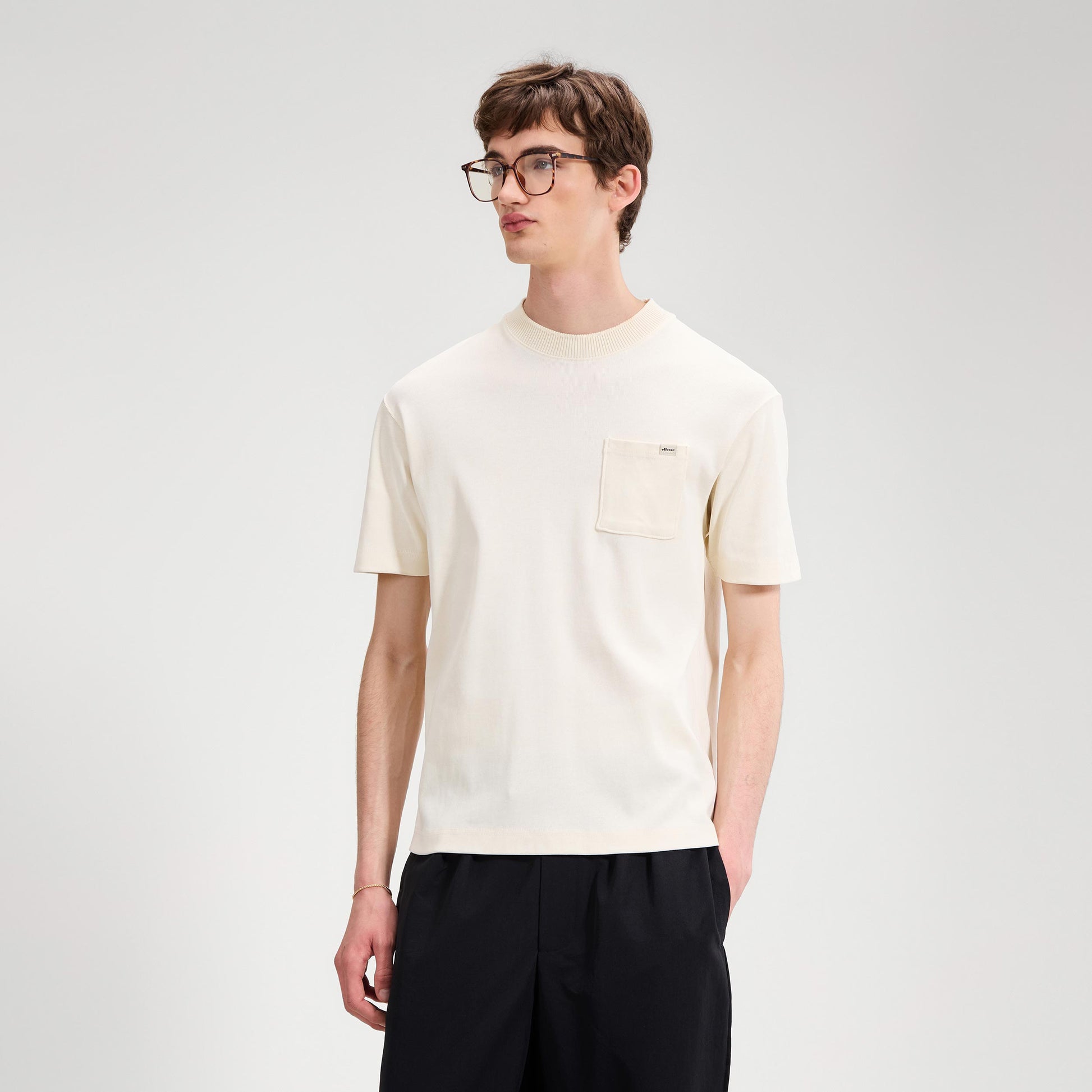 Ellesse Arizi T-Shirt Herren - creme