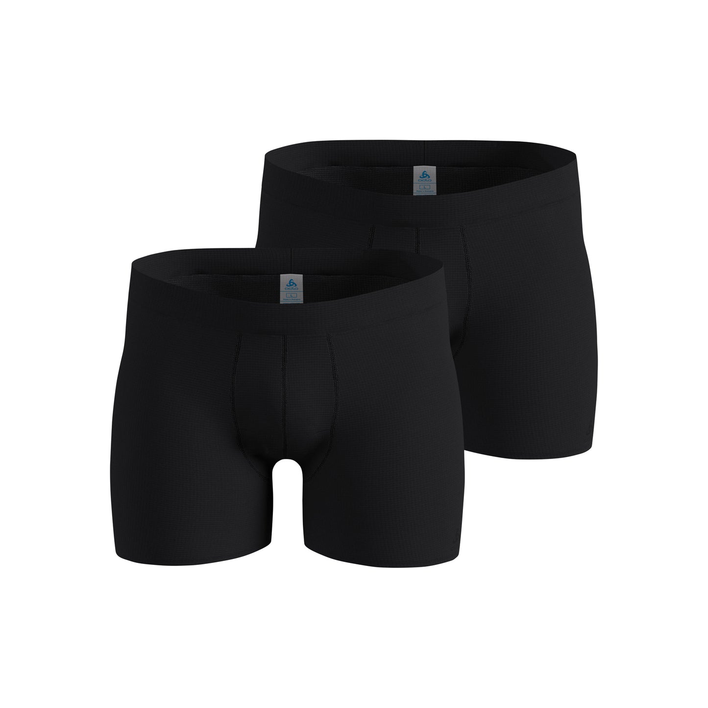 Odlo Active Light 2 pack Boxer Short Herren-schwarz