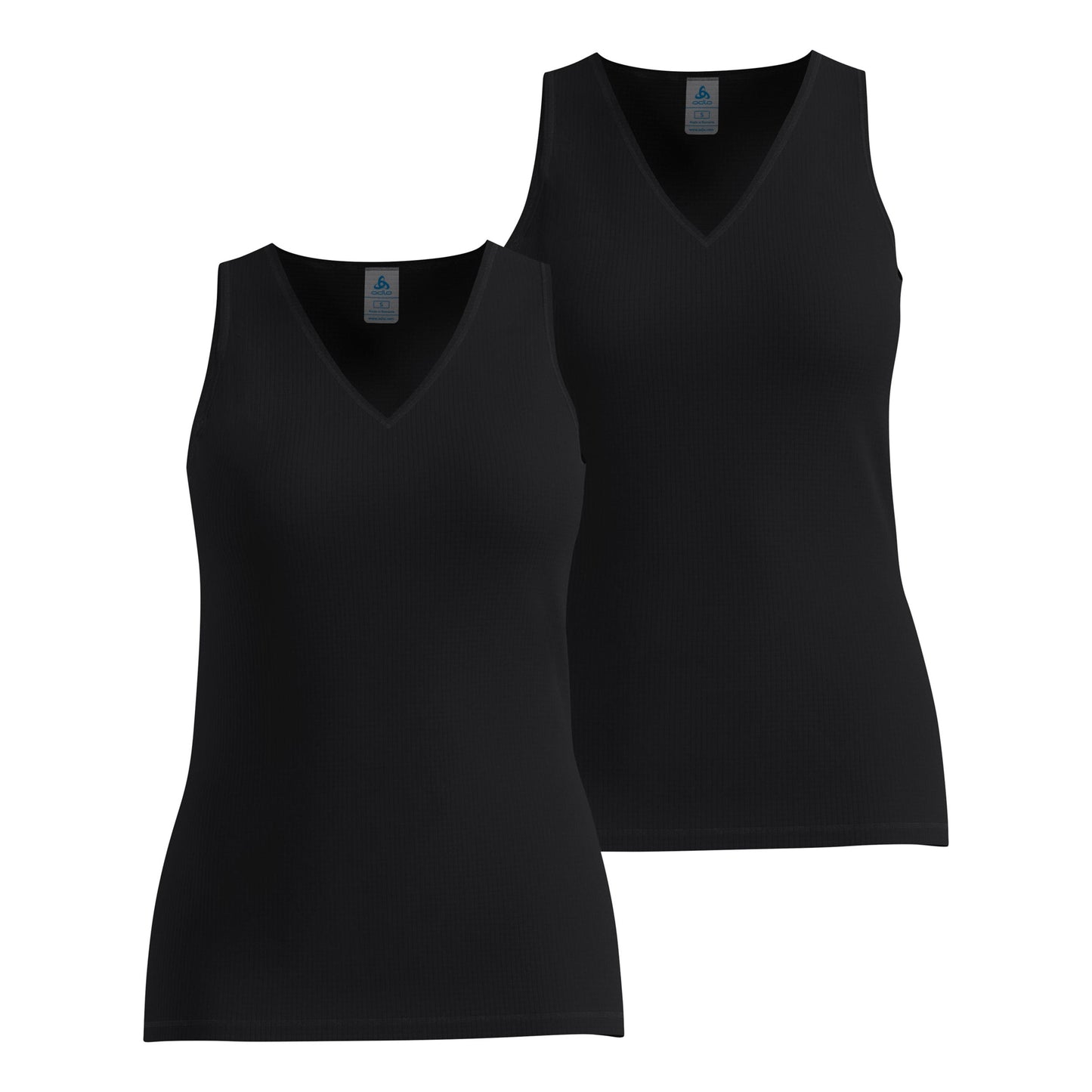 Odlo Active Light 2 pack Unterhemd Damen-schwarz