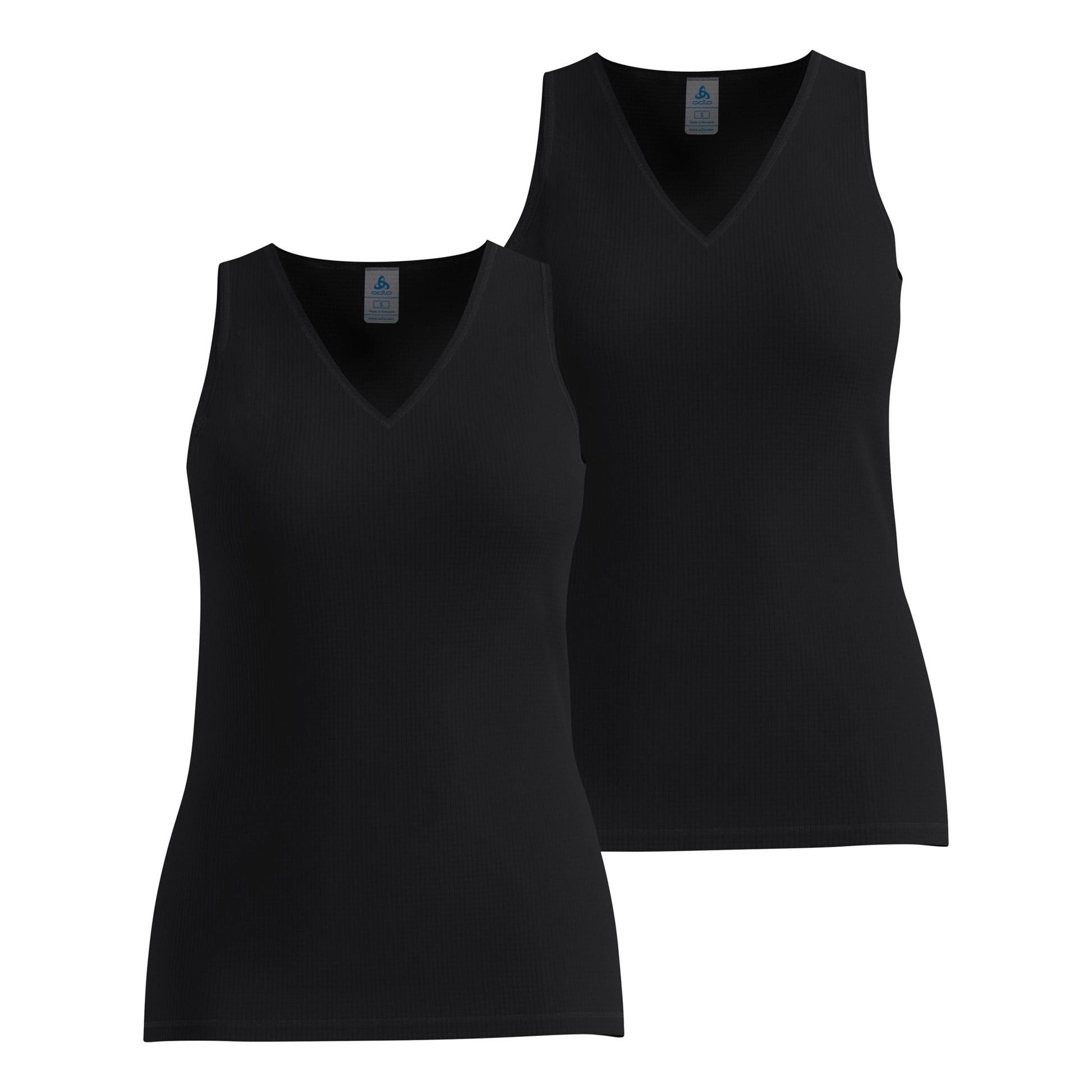 Odlo Active Light 2 pack Unterhemd Damen-schwarz