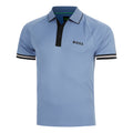 Serve Polo Herren-blaugrau