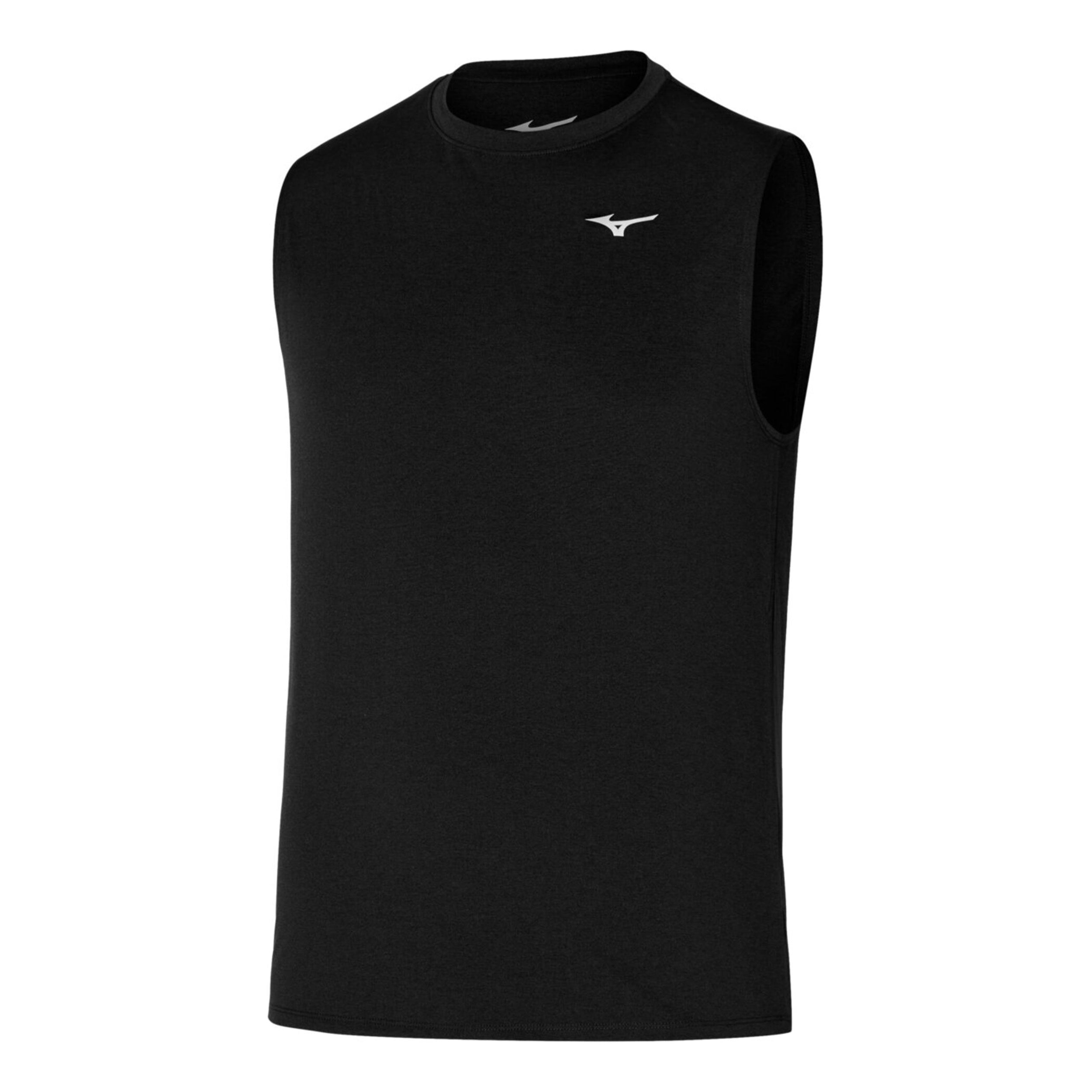 Mizuno Core Impulse Laufshirt Herren - schwarz