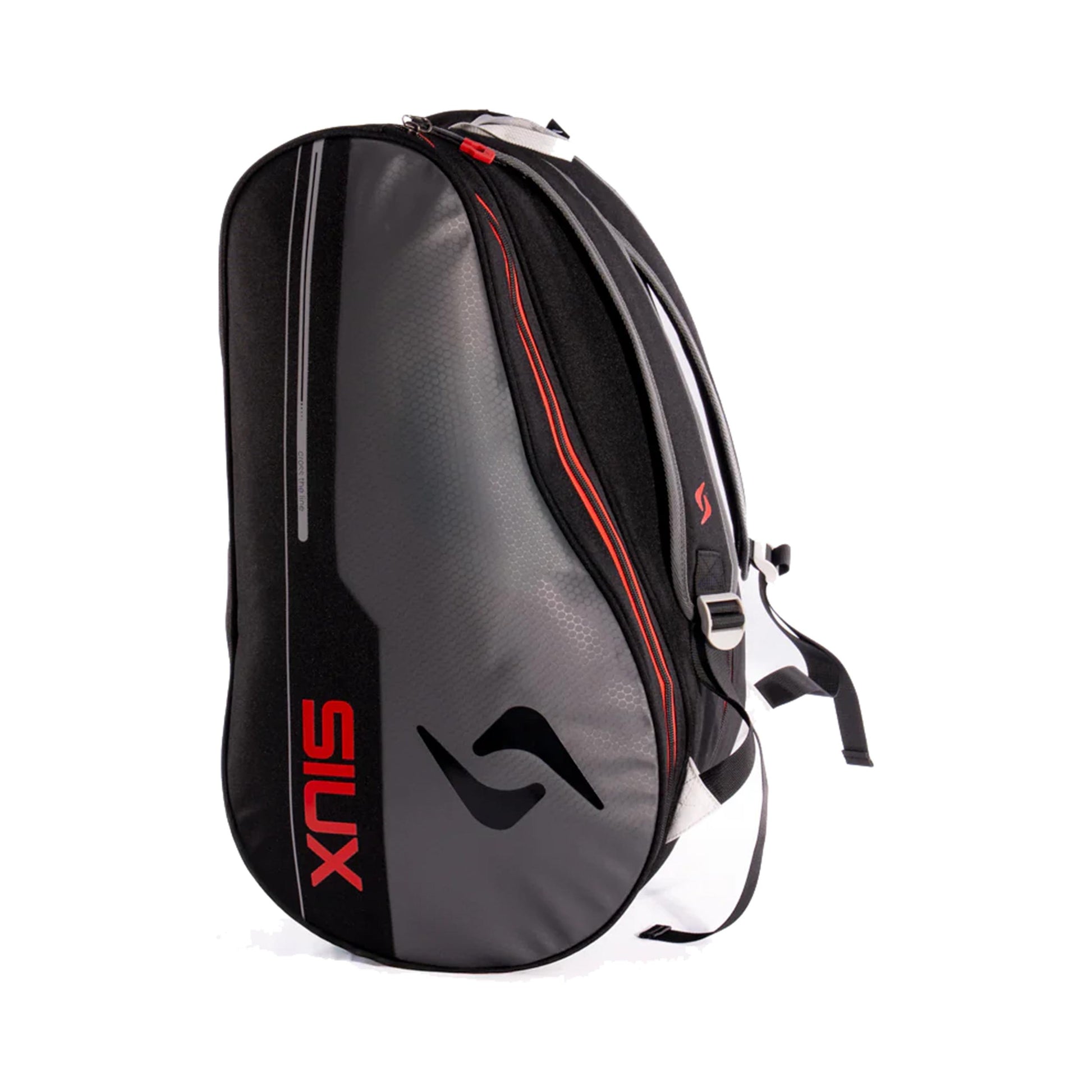 Siux PULSE Padelschlägertasche - schwarz, rot