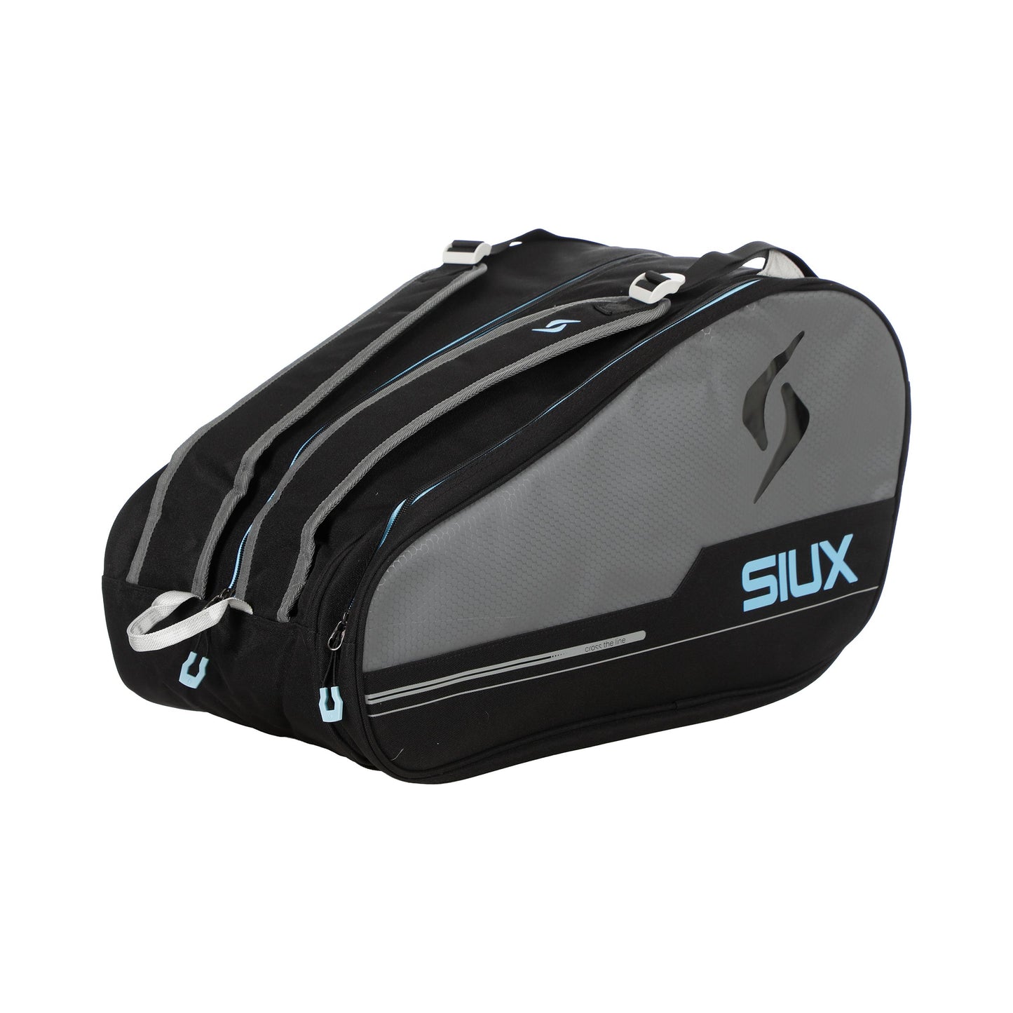 Siux PULSE Padelschlägertasche - schwarz, blau
