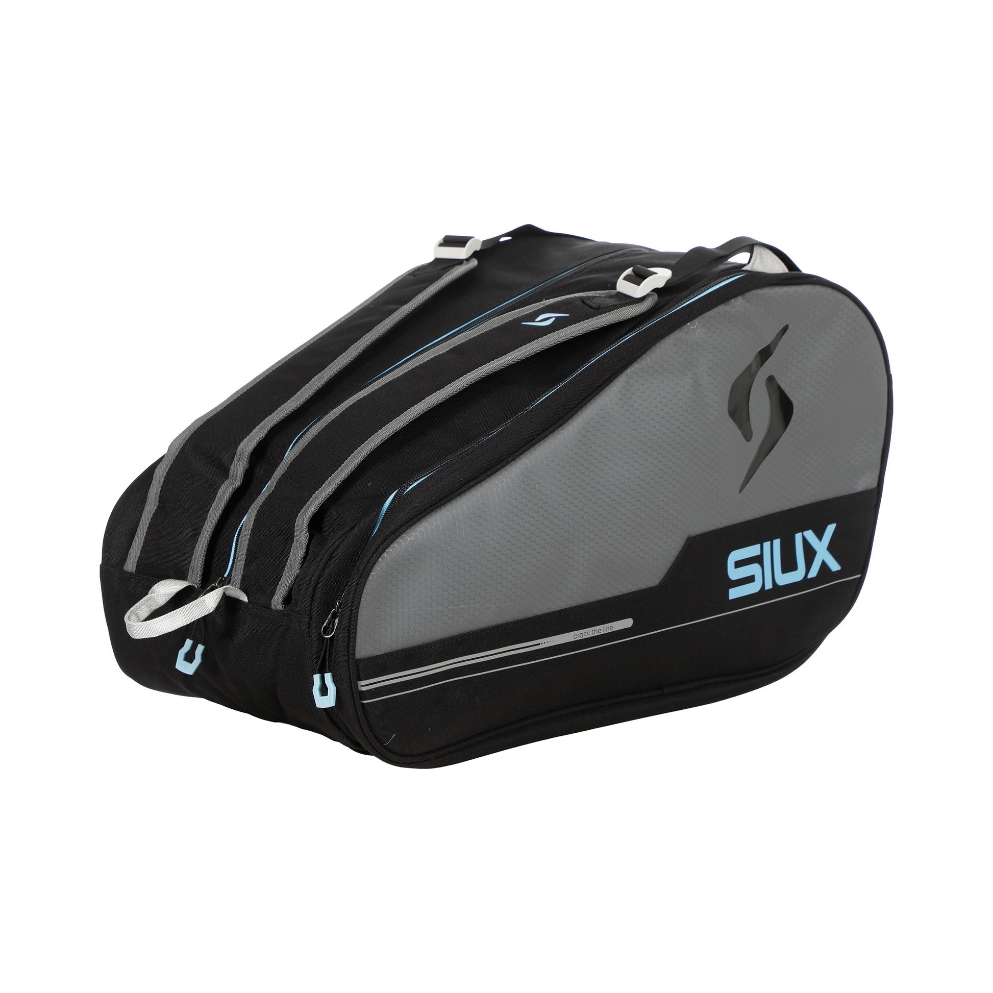 Siux PULSE Padelschlägertasche - schwarz, blau
