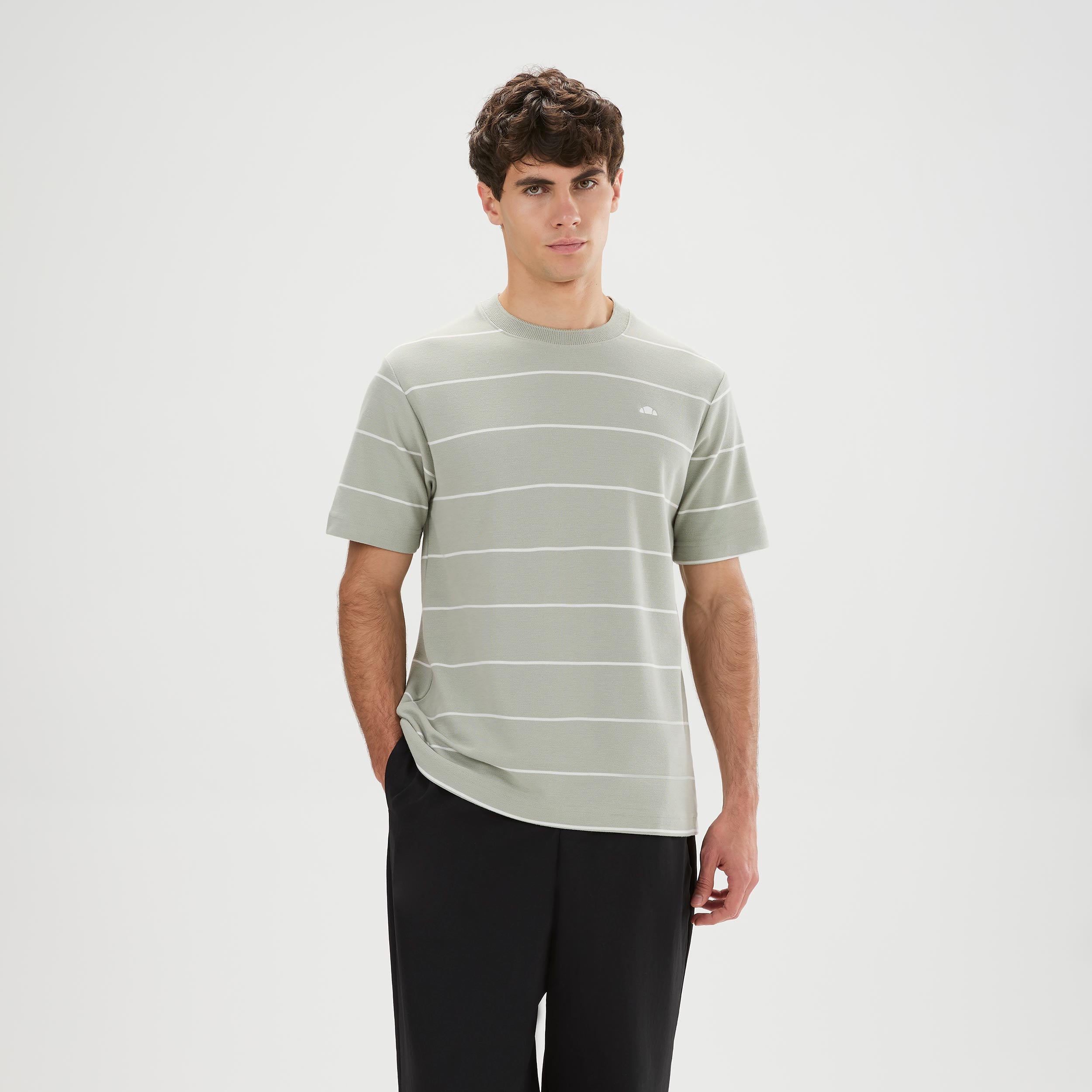 Ellesse Verri T-Shirt Herren - grau, creme