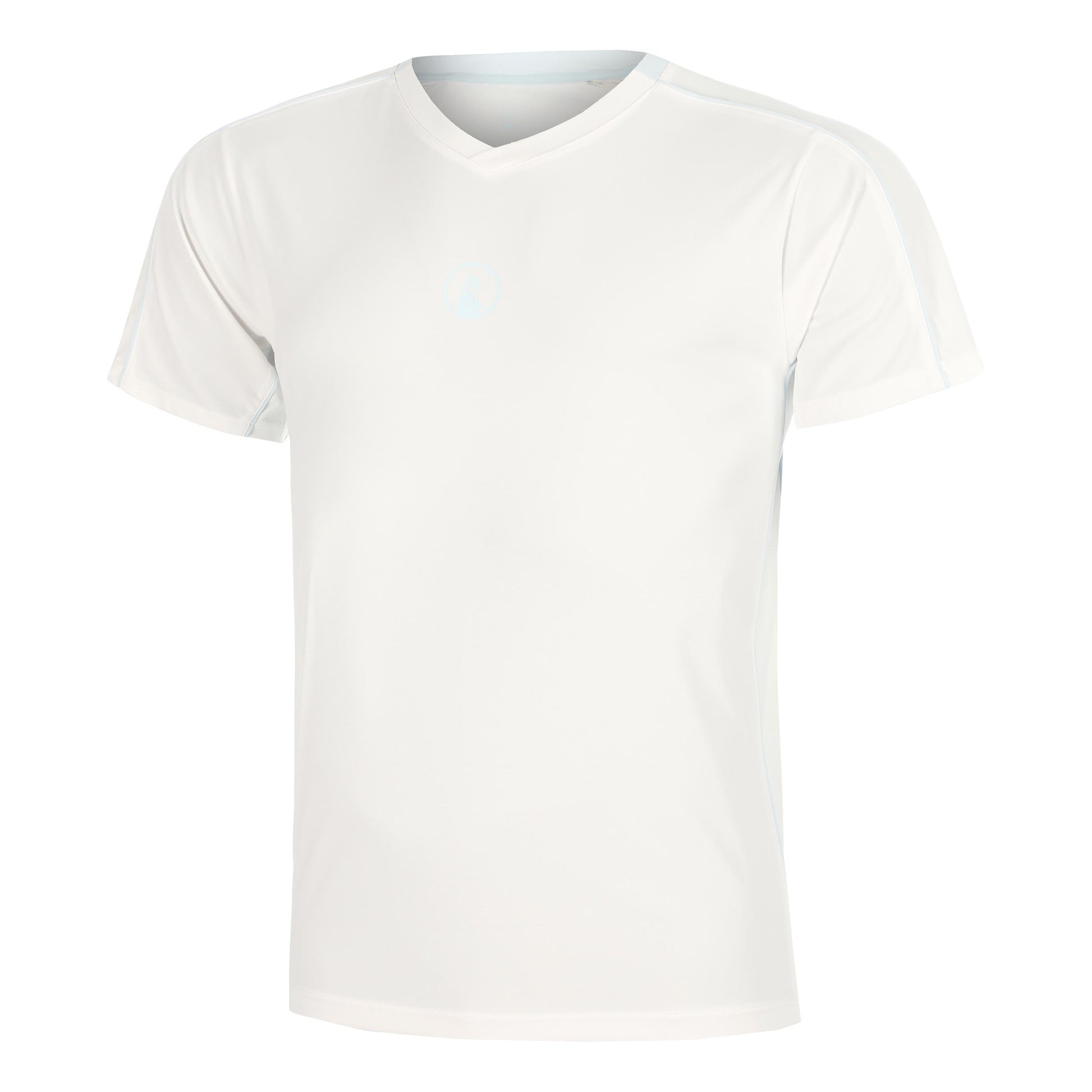 Quiet Please Memories Topspin V-Neck T-Shirt Herren - offwhite