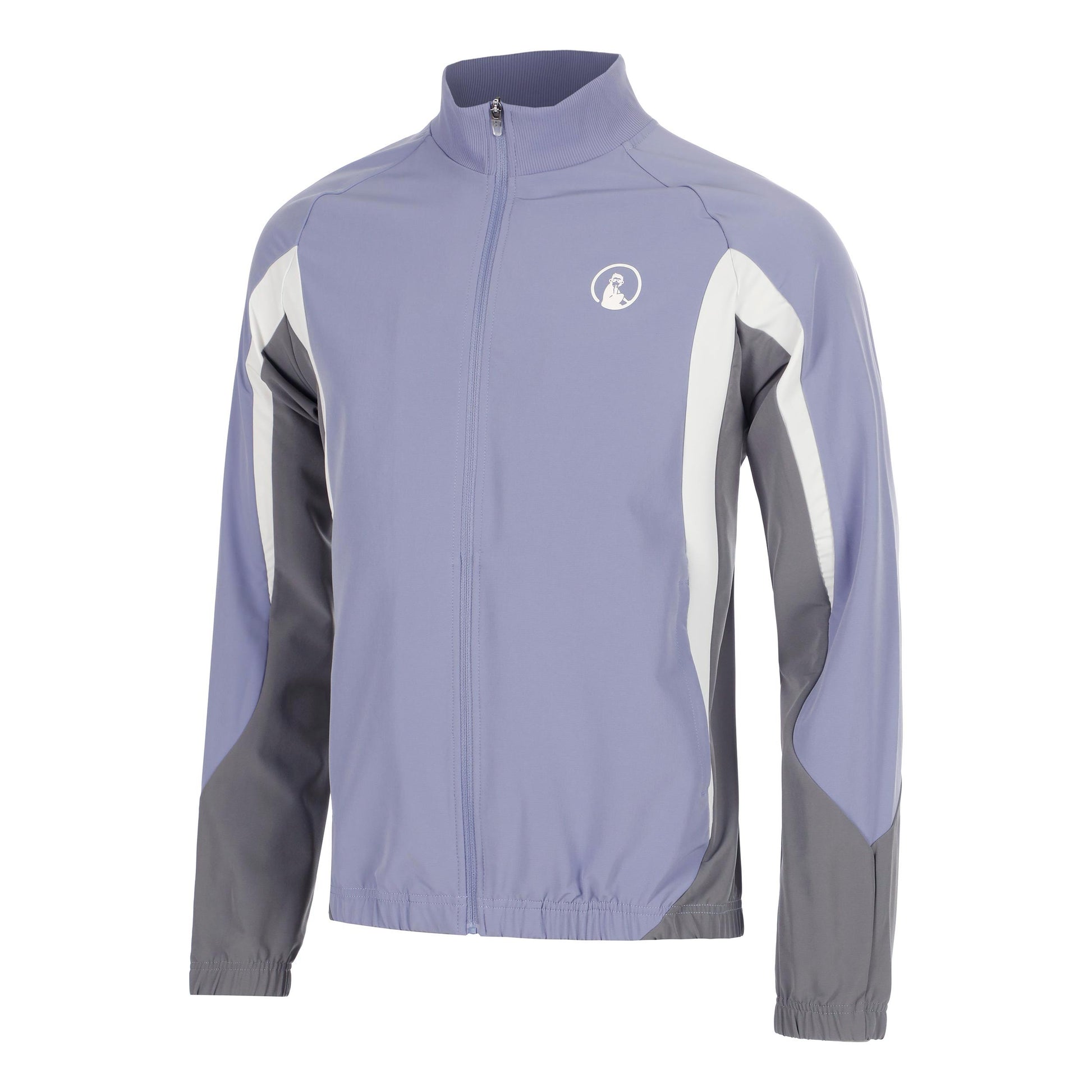 Quiet Please Glow Flow Trainingsjacke Herren - blau