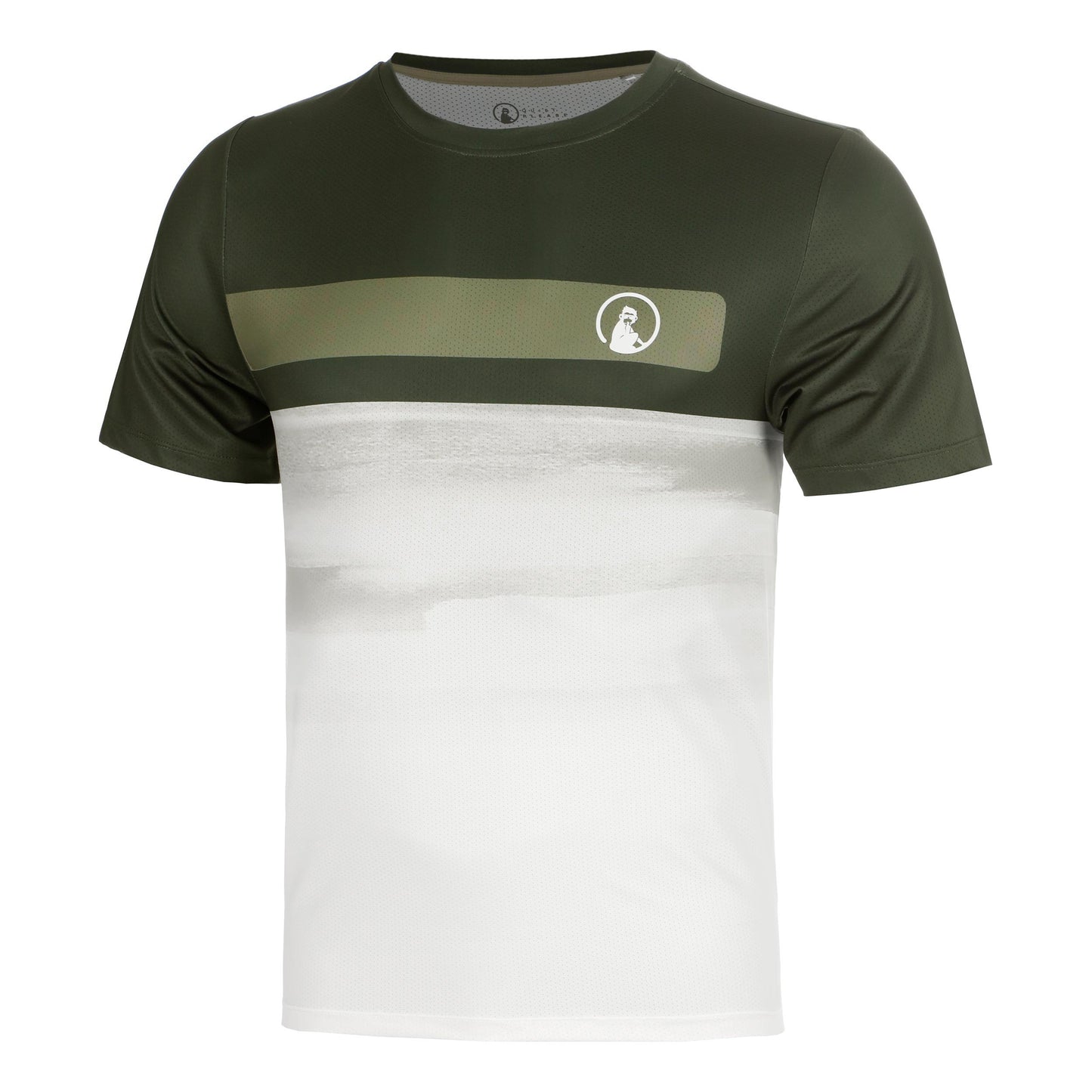 Quiet Please Memories Receiver Faded Wipe T-Shirt Herren - dunkelgrün