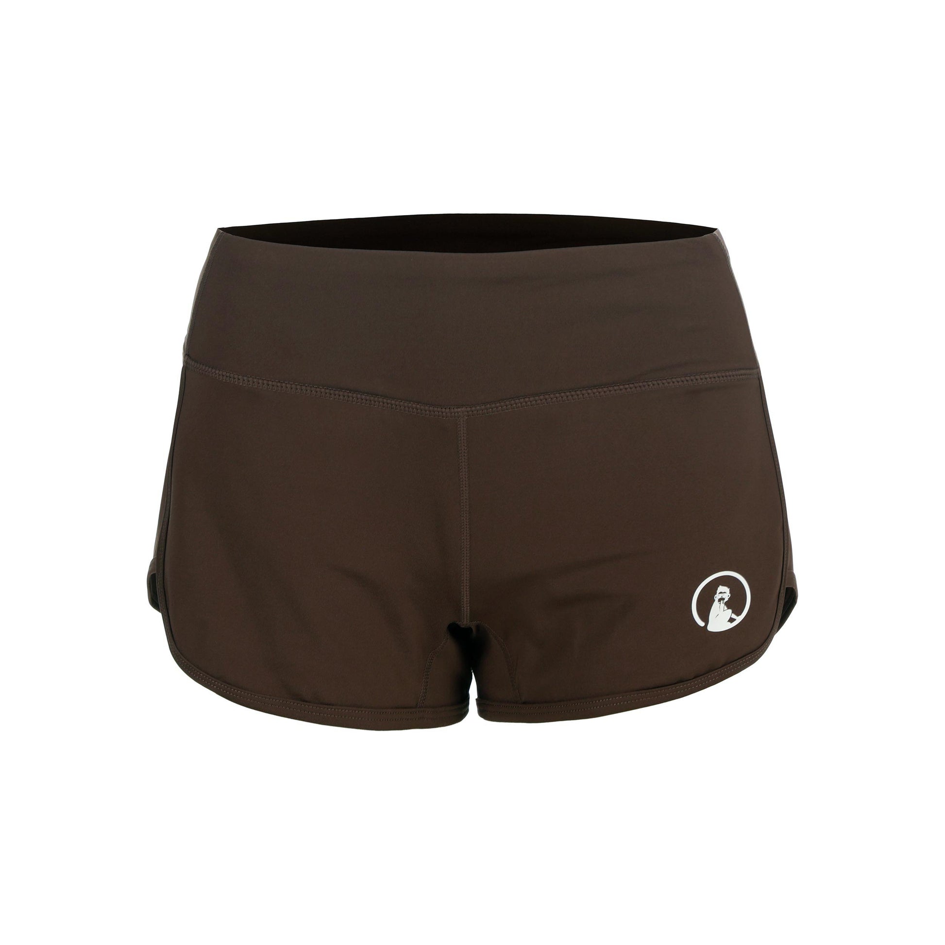 Quiet Please Memories Chop Shorts Damen - braun