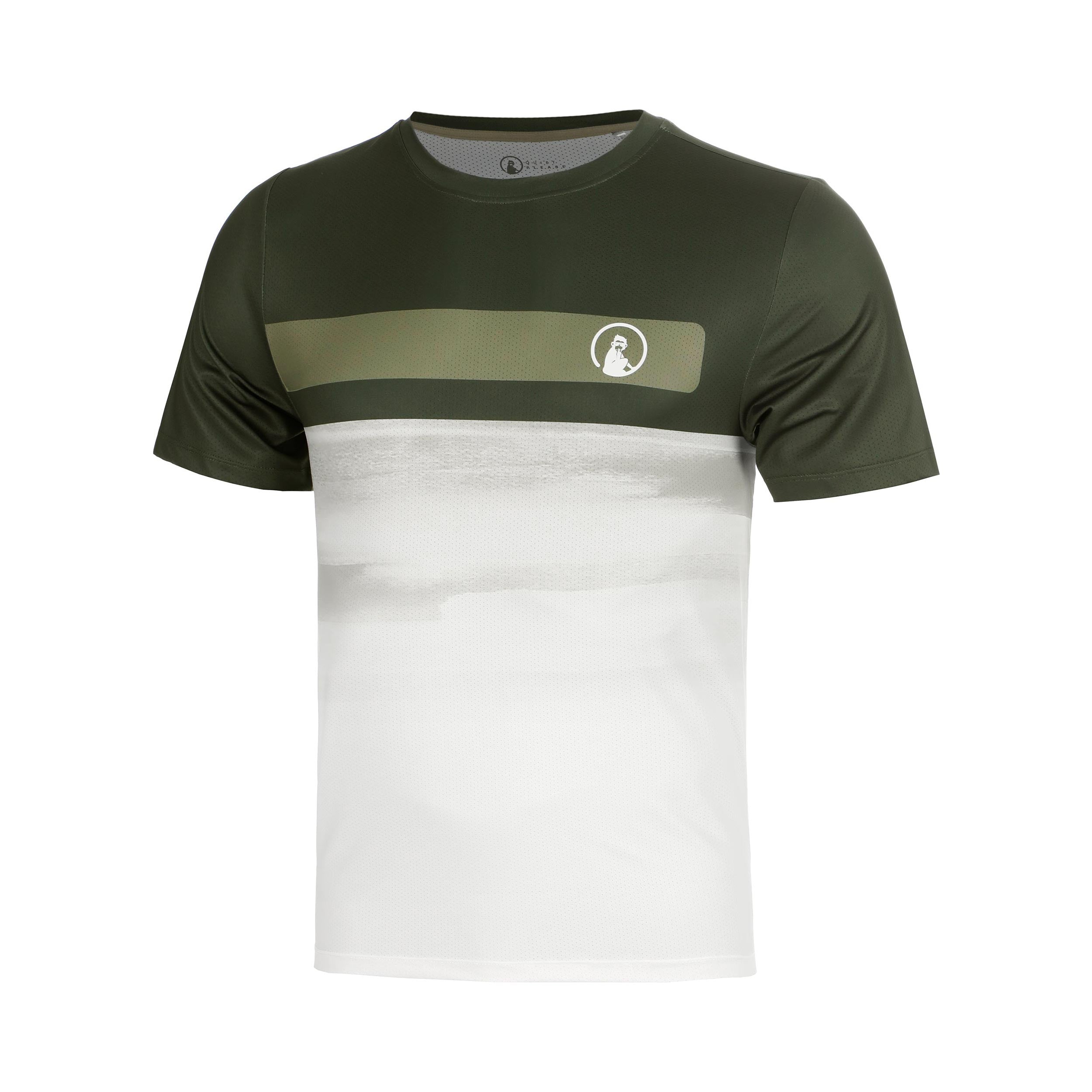 Quiet Please Memories Receiver Faded Wipe T-Shirt Jungen - dunkelgrün