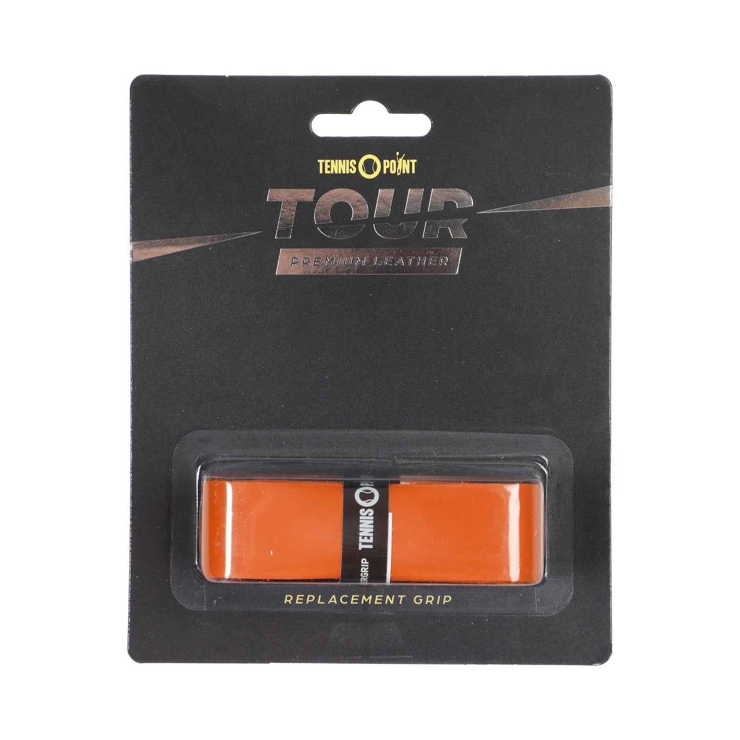 Tennis-Point Tour Leather Replacement Grip 1er Pack - braun