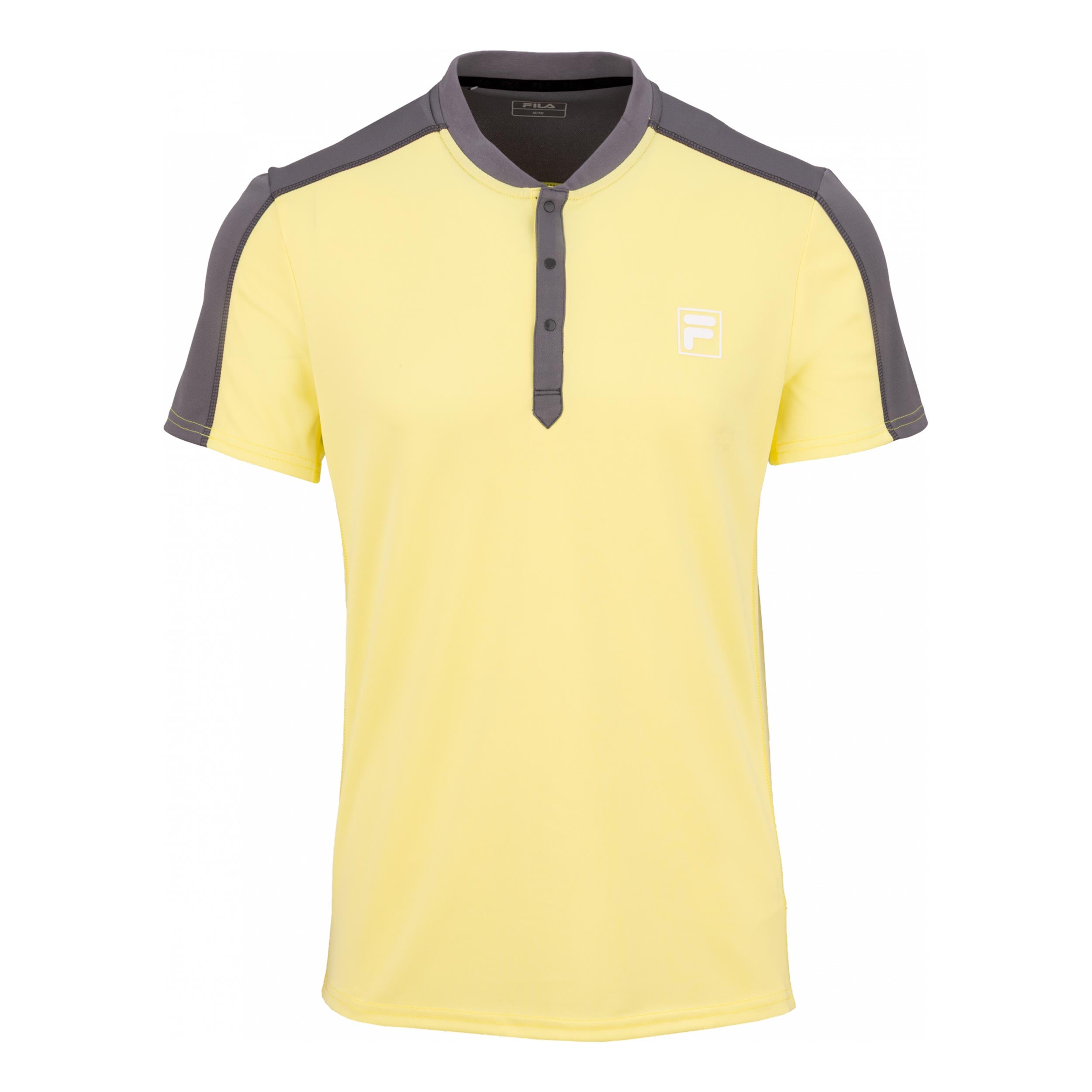 Fila Taavi T-Shirt Herren - gelb, grau