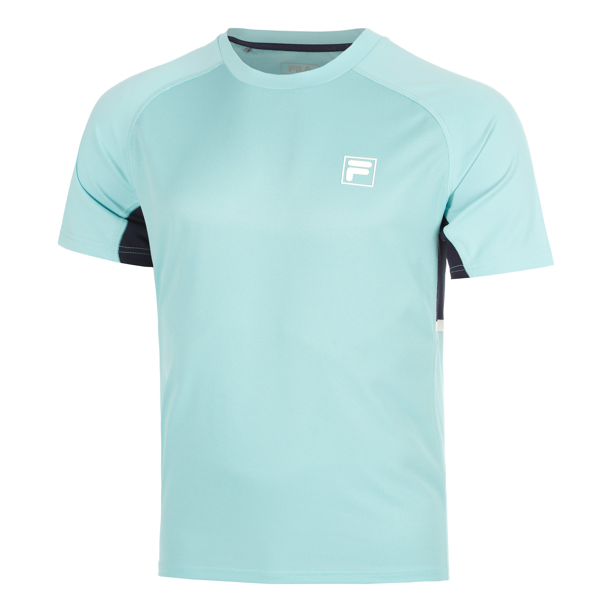 Fila Thilo T-Shirt Herren - mint, dunkelblau