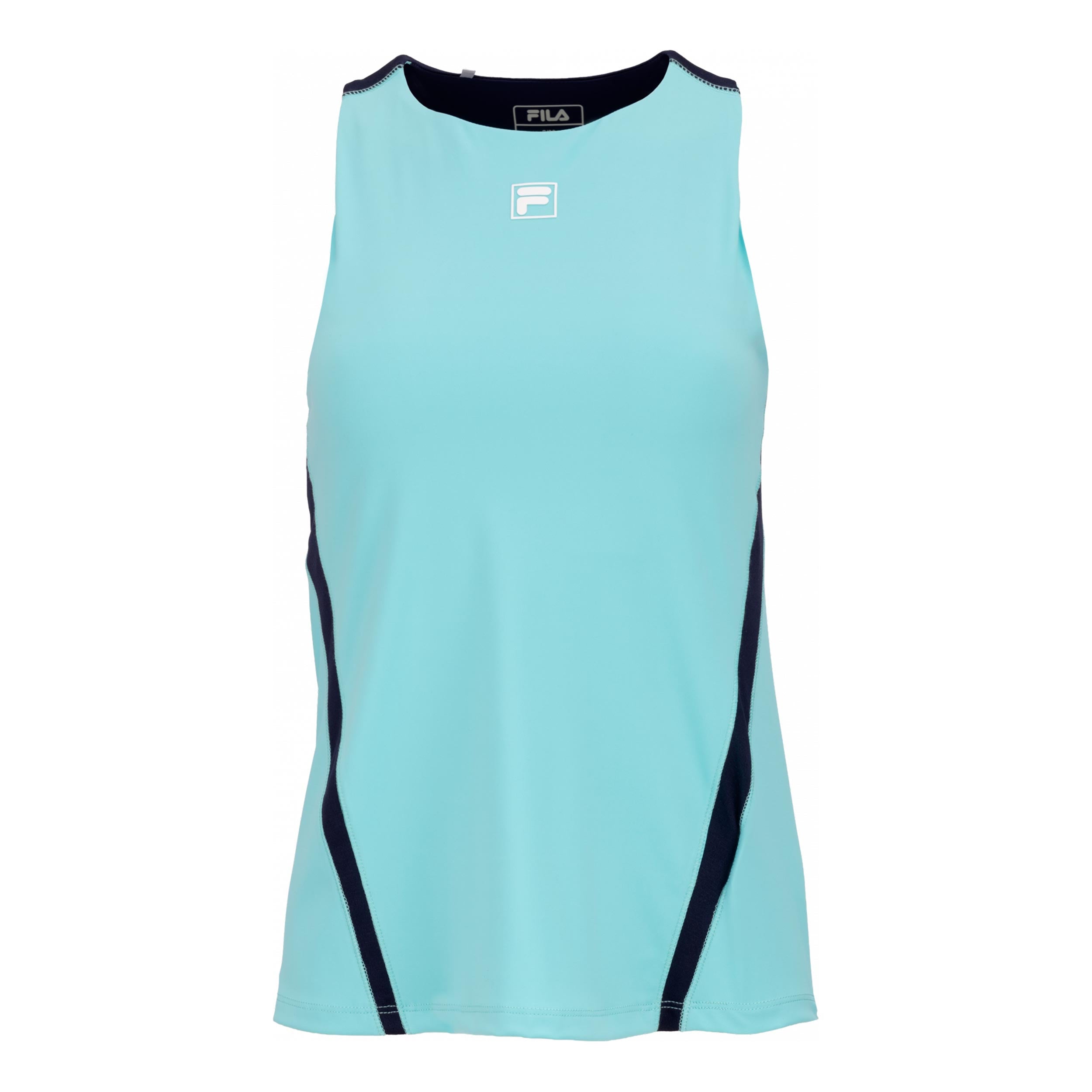 Fila Savannah (with built-in-bra) Tank-Top Damen - mint, dunkelblau