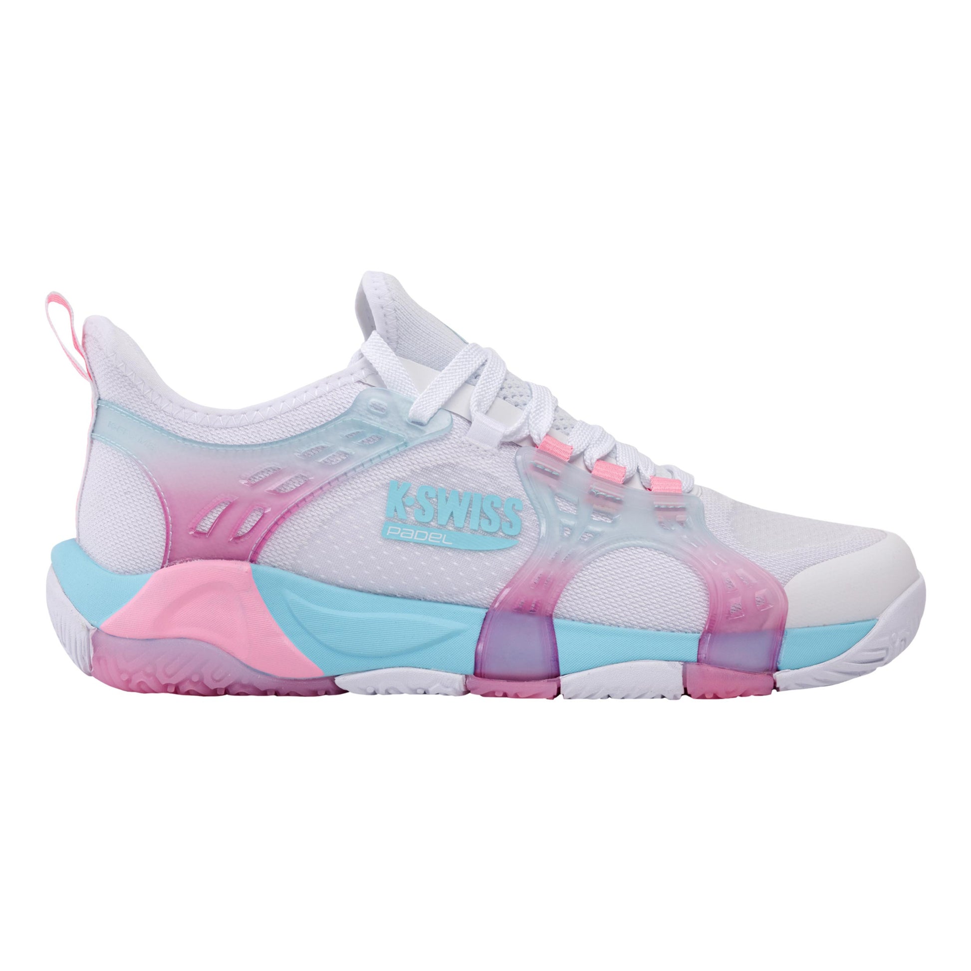 K-Swiss K-Frame Padelschuh Damen - weiß, türkis
