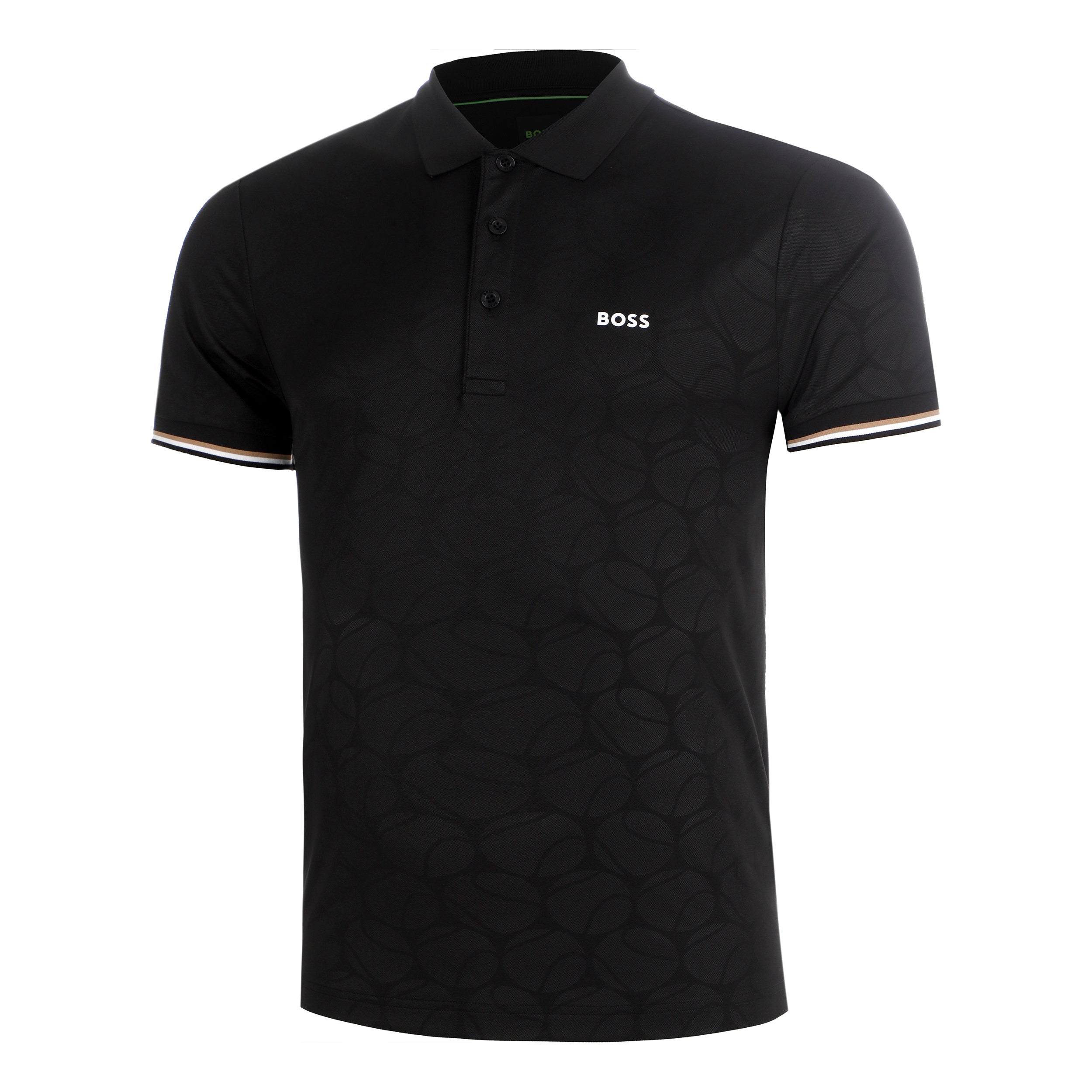 BOSS Game 1 Polo Herren - schwarz