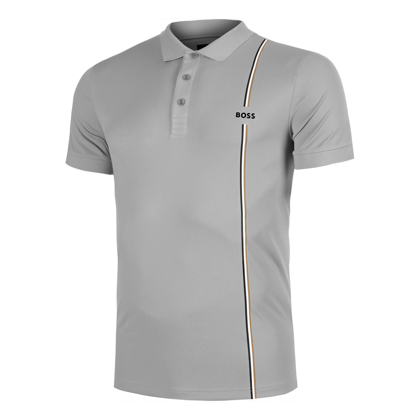 BOSS Game 3 Polo Herren - dunkelgrau