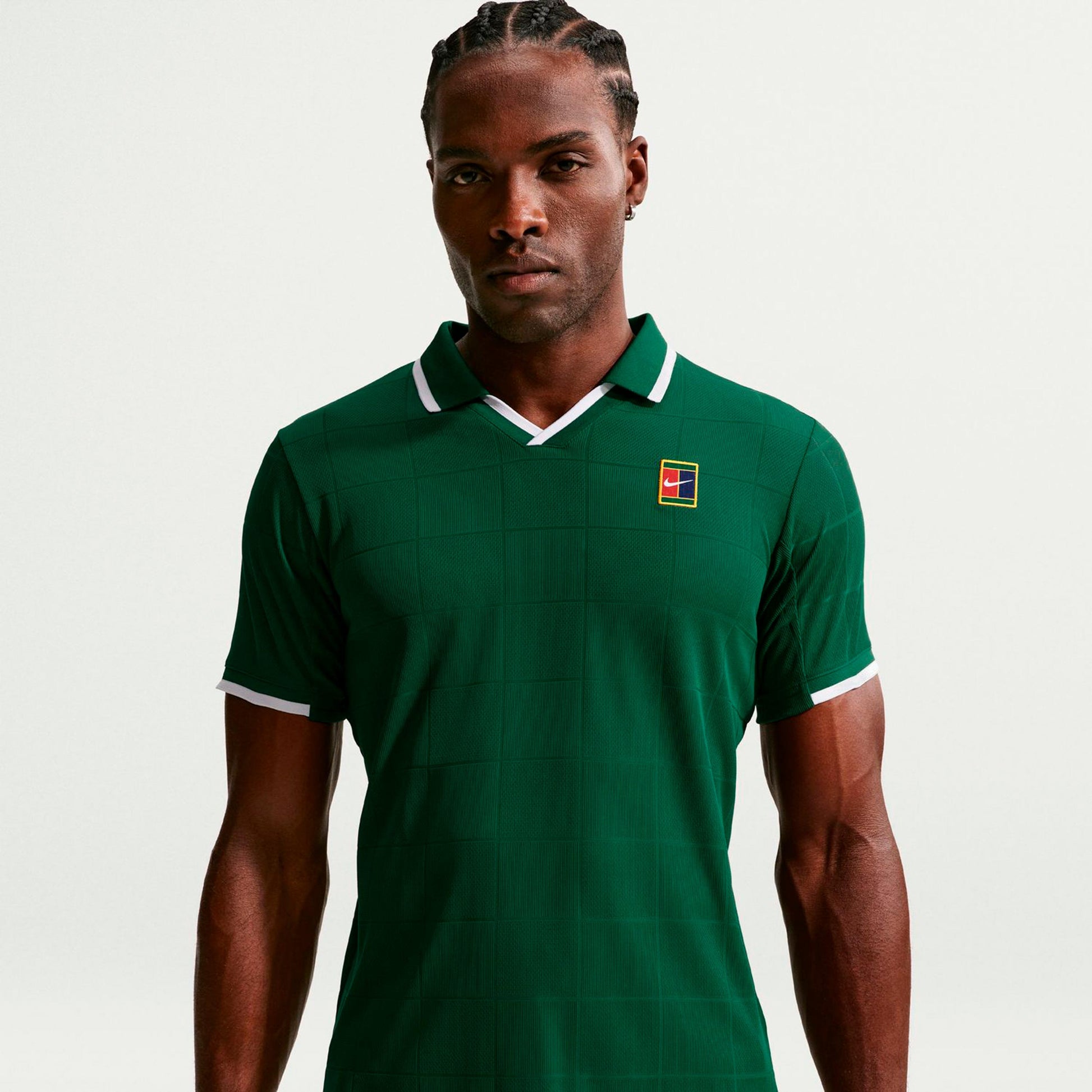 Nike Court Dri-Fit Advantage Slam Polo Herren - dunkelgrün