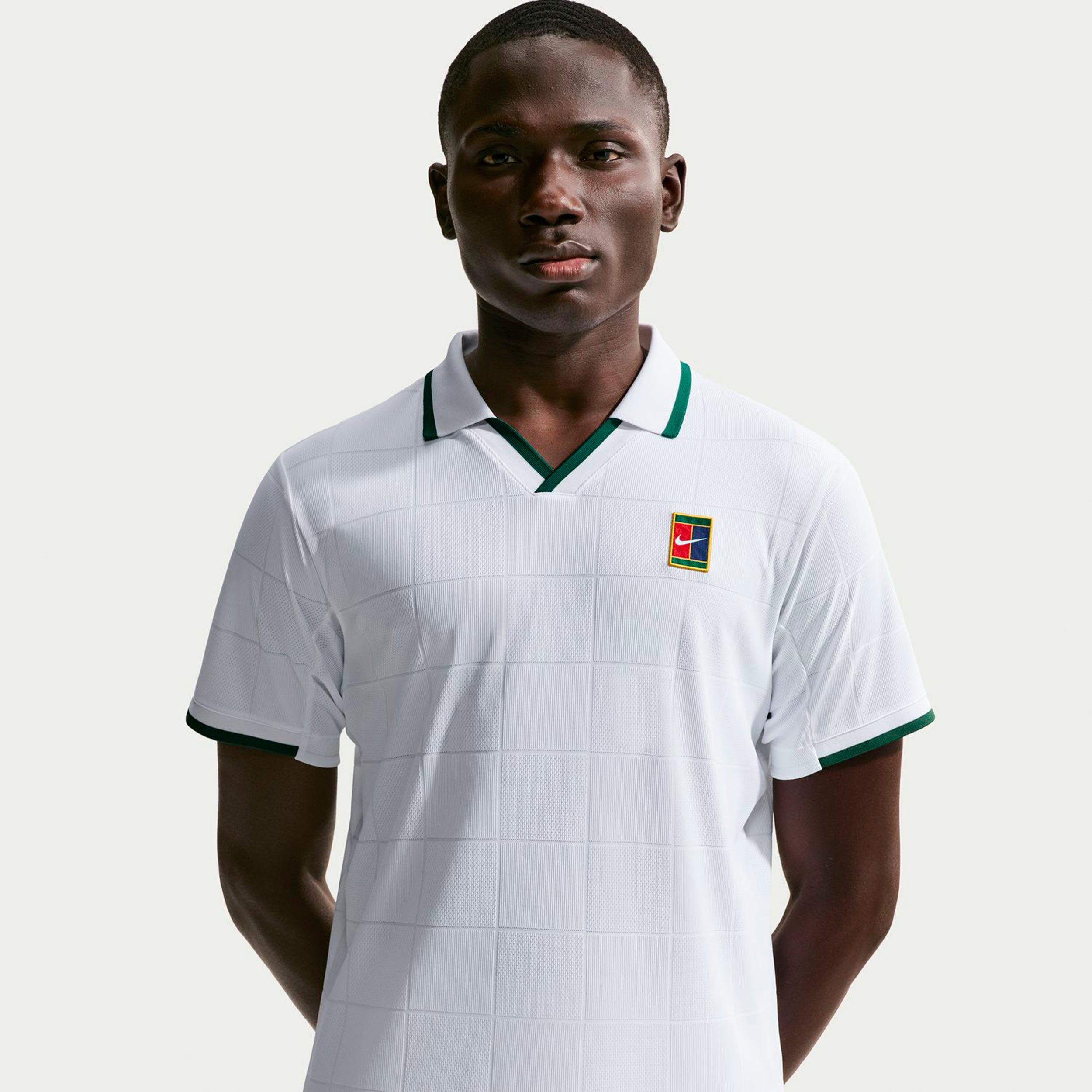 Nike Court Dri-Fit Advantage Slam Polo Herren - weiß