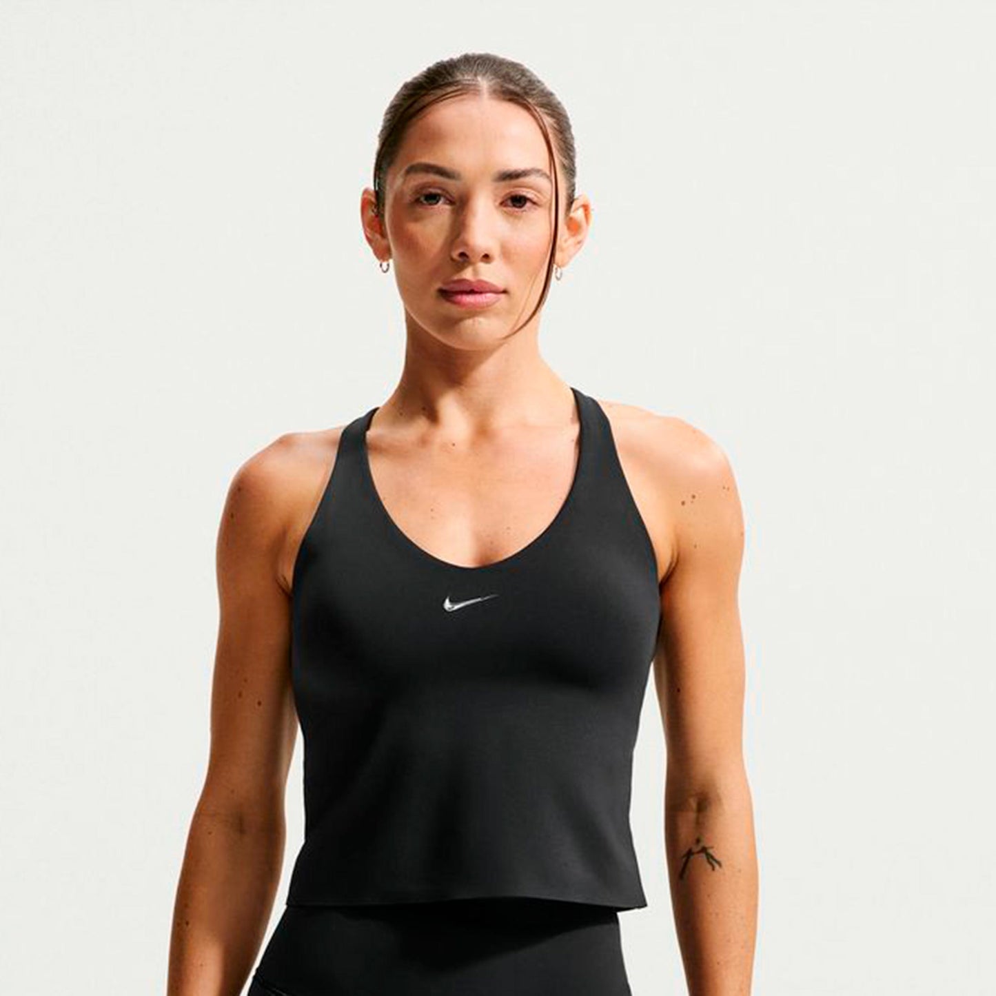 Nike Dri-Fit Medium Support Tank-Top Damen - schwarz, anthrazit
