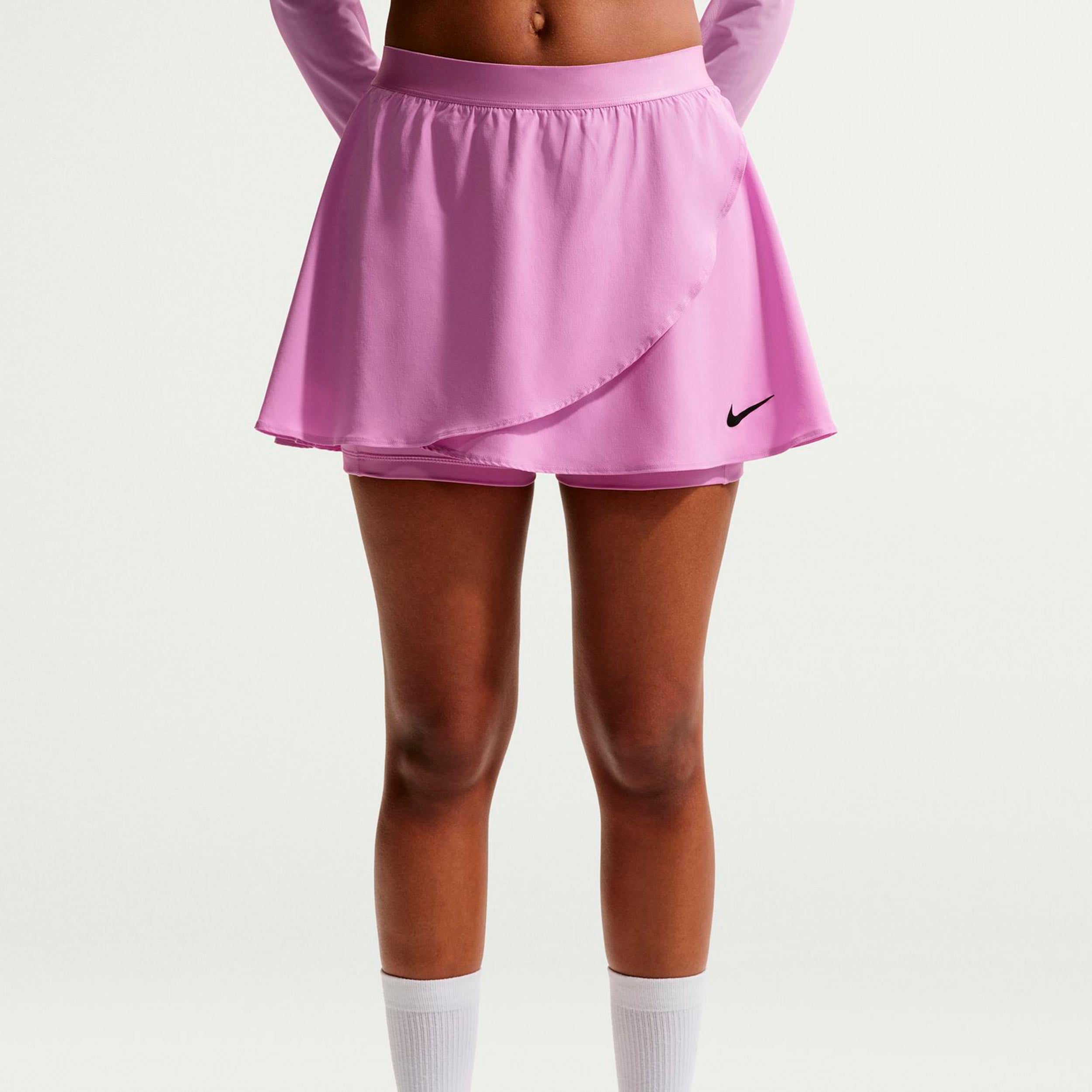 Nike Court Dri-Fit Slam High Rise Woven Rock Damen - violett