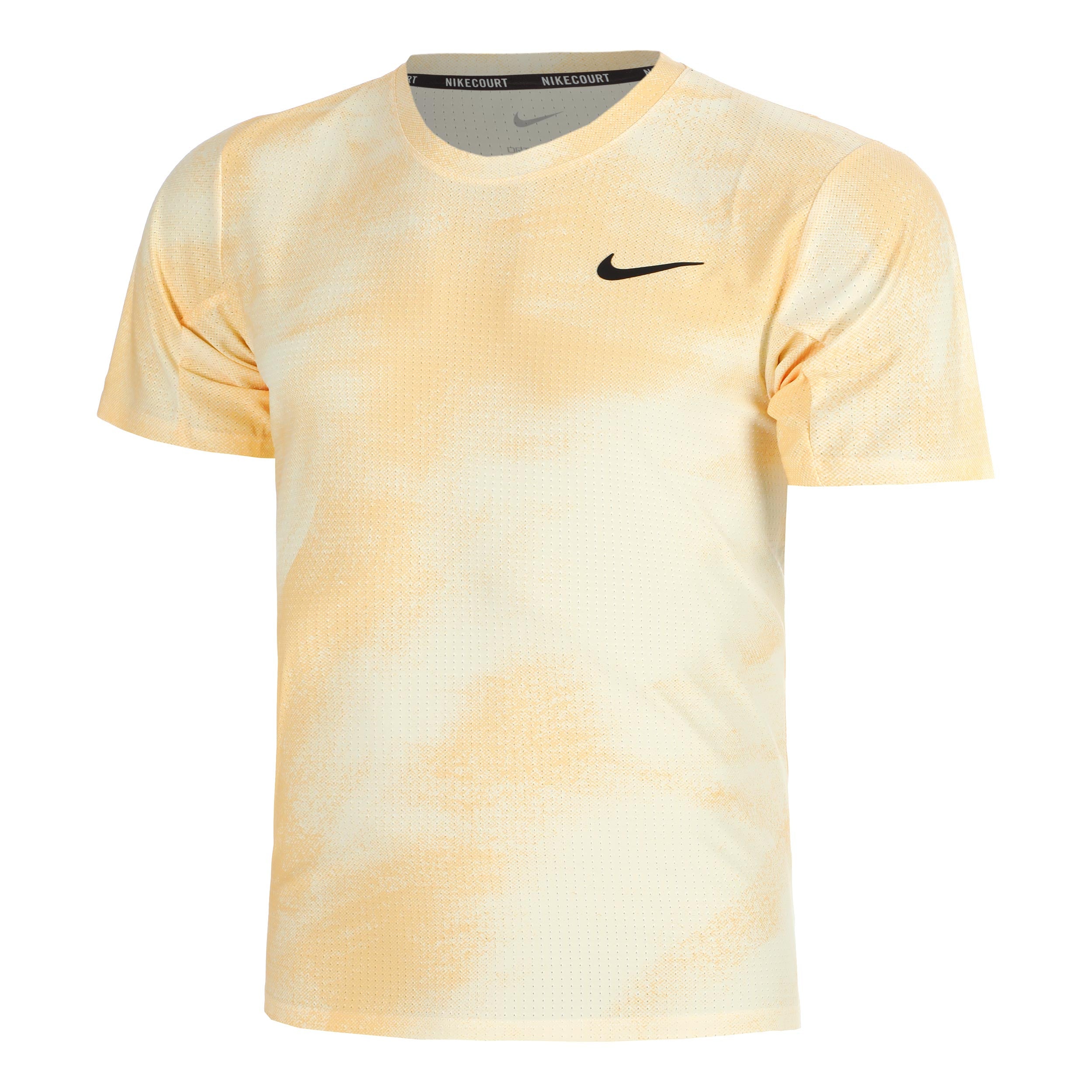 Nike Court Dri-Fit Advantage Slam T-Shirt Herren - gelb