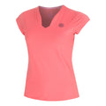 Freeze Out V-Neck  T-Shirt Damen - pink