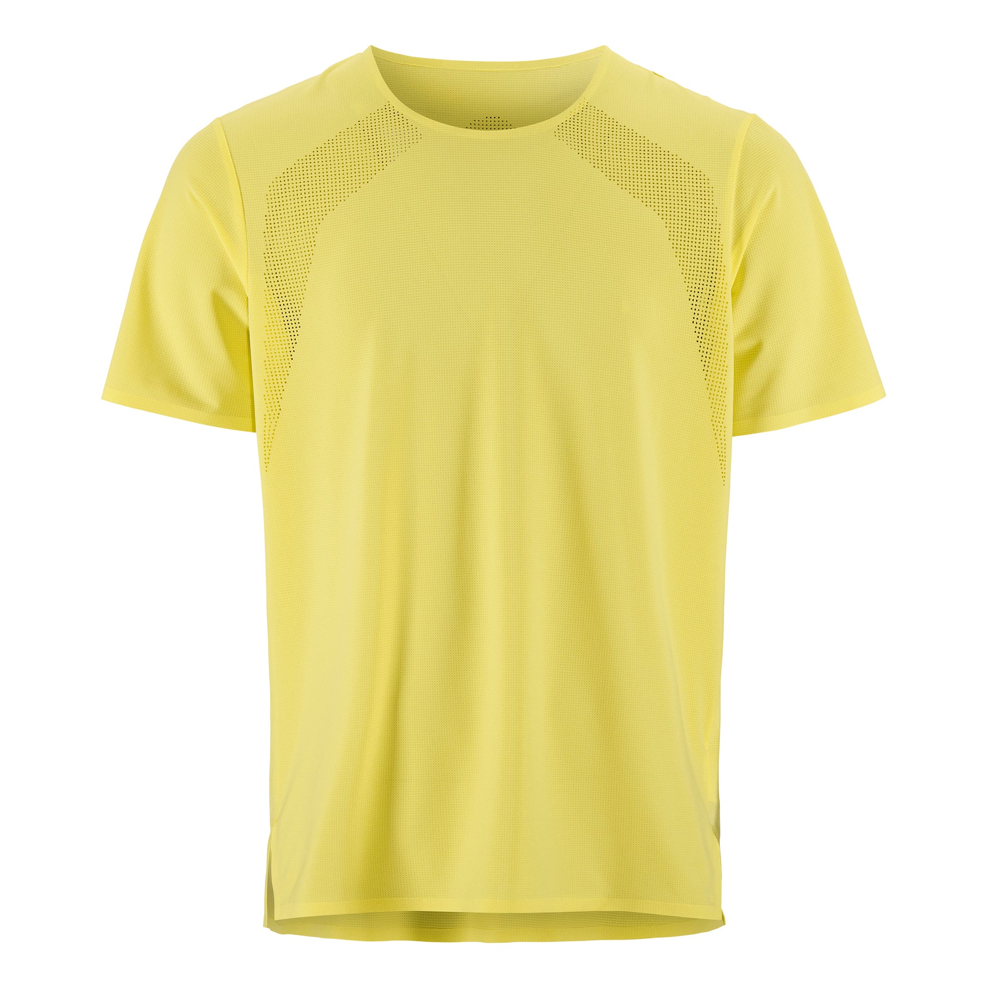 Craft Race Day Laufshirt Herren - gelb