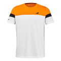 Performance Crew Neck T-Shirt Herren - creme, orange