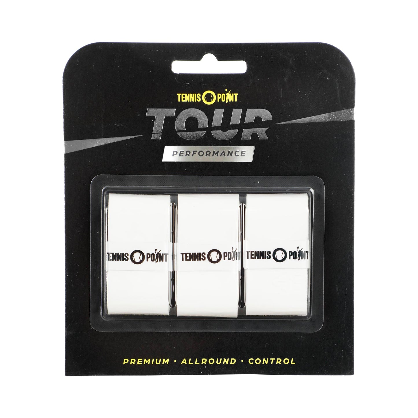 Tennis-Point Tour Performance 3er Pack - weiß