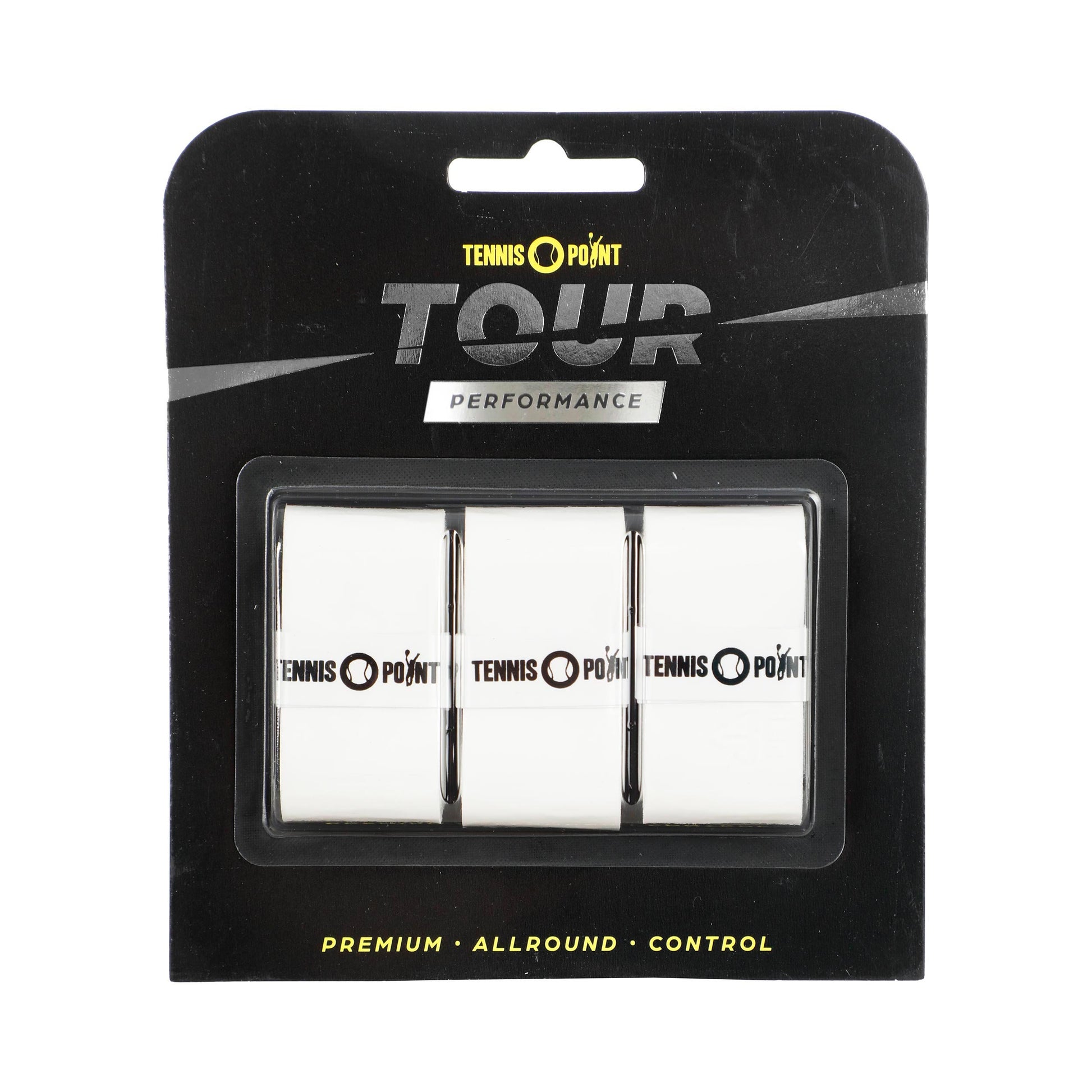 Tennis-Point Tour Performance 3er Pack - weiß