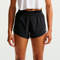 AeroSwift Laufshorts Damen - schwarz, weiß