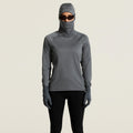 SubZ Thermal Laufshirt Damen - anthrazit