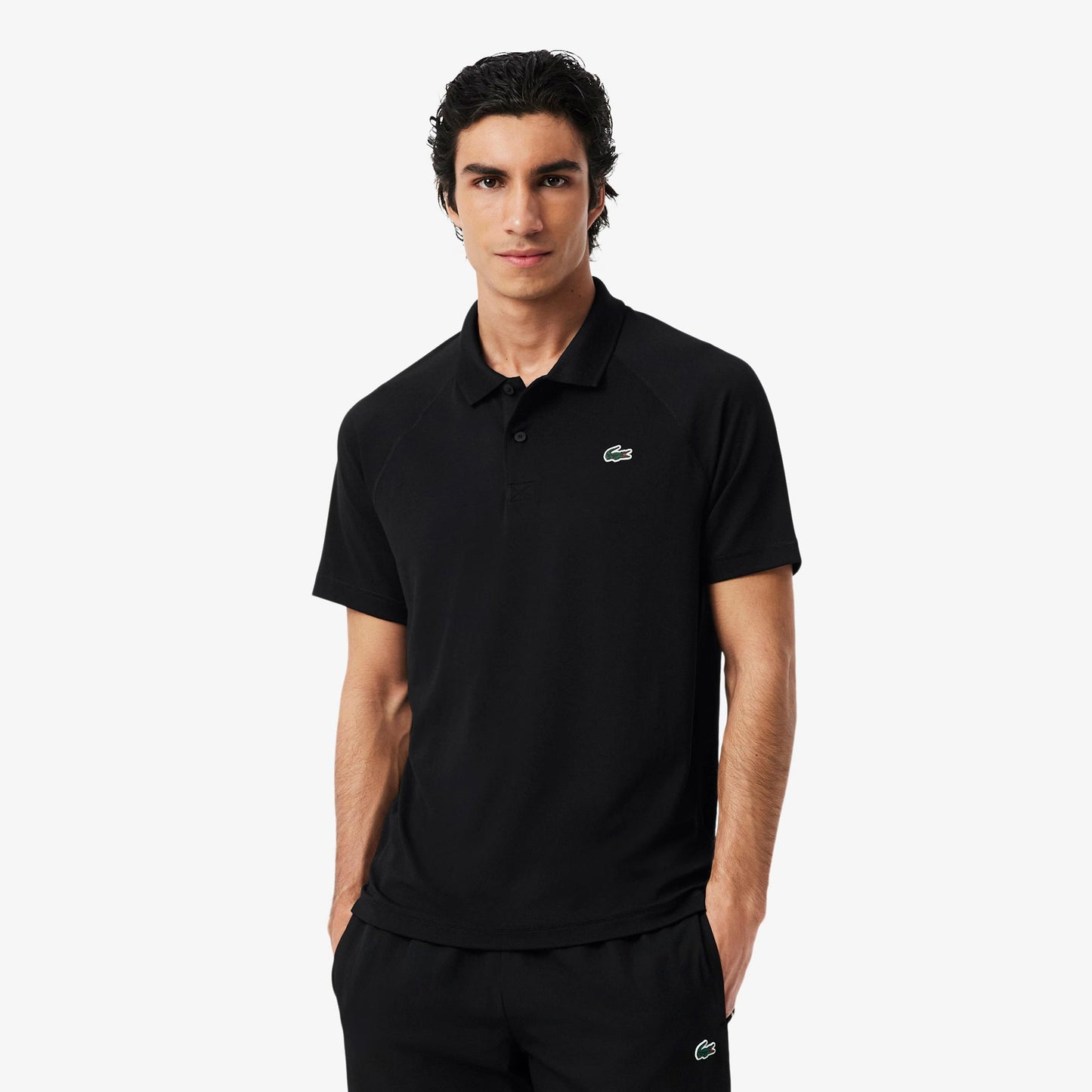 Lacoste Urban Polo Herren - schwarz
