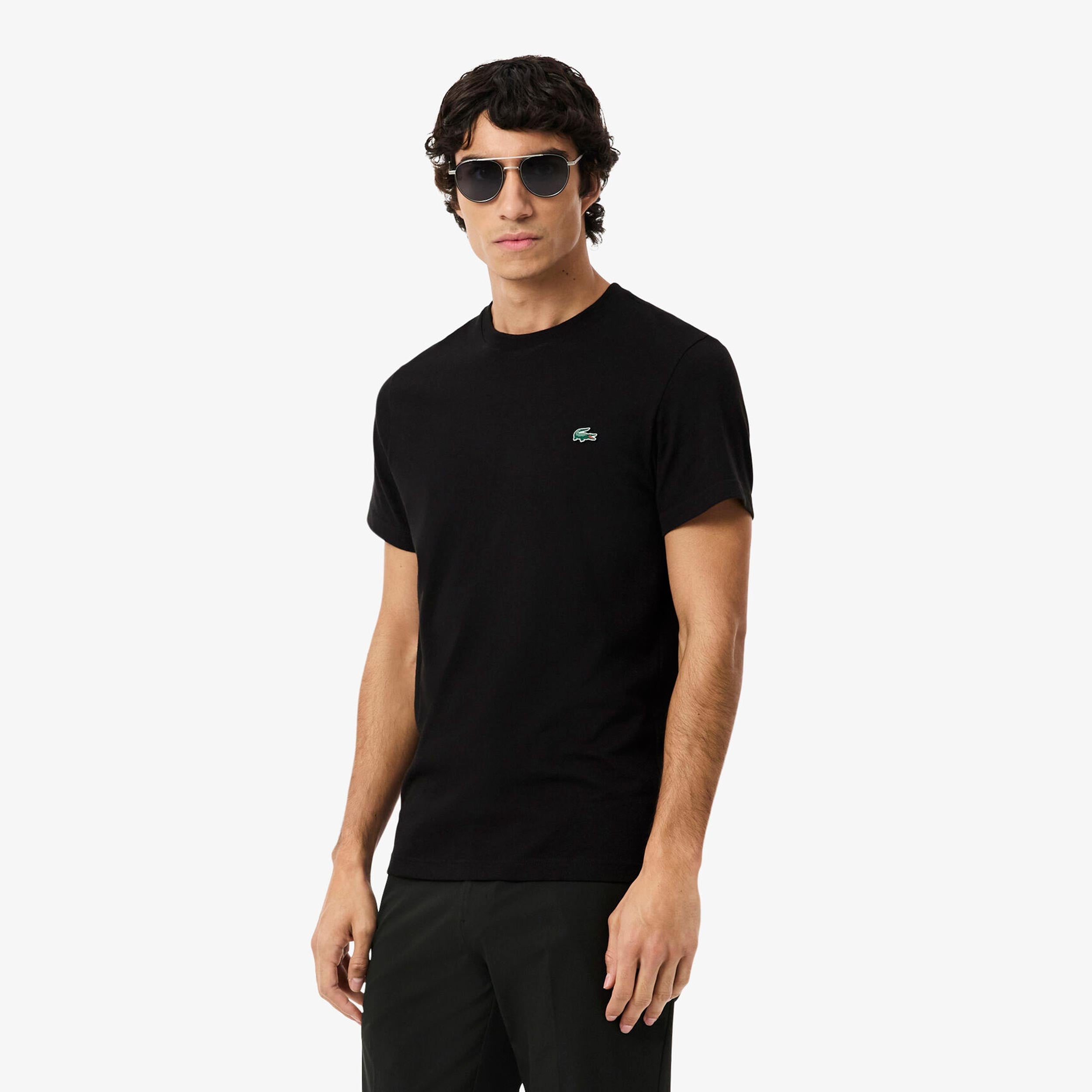 Lacoste Urban T-Shirt Herren - schwarz