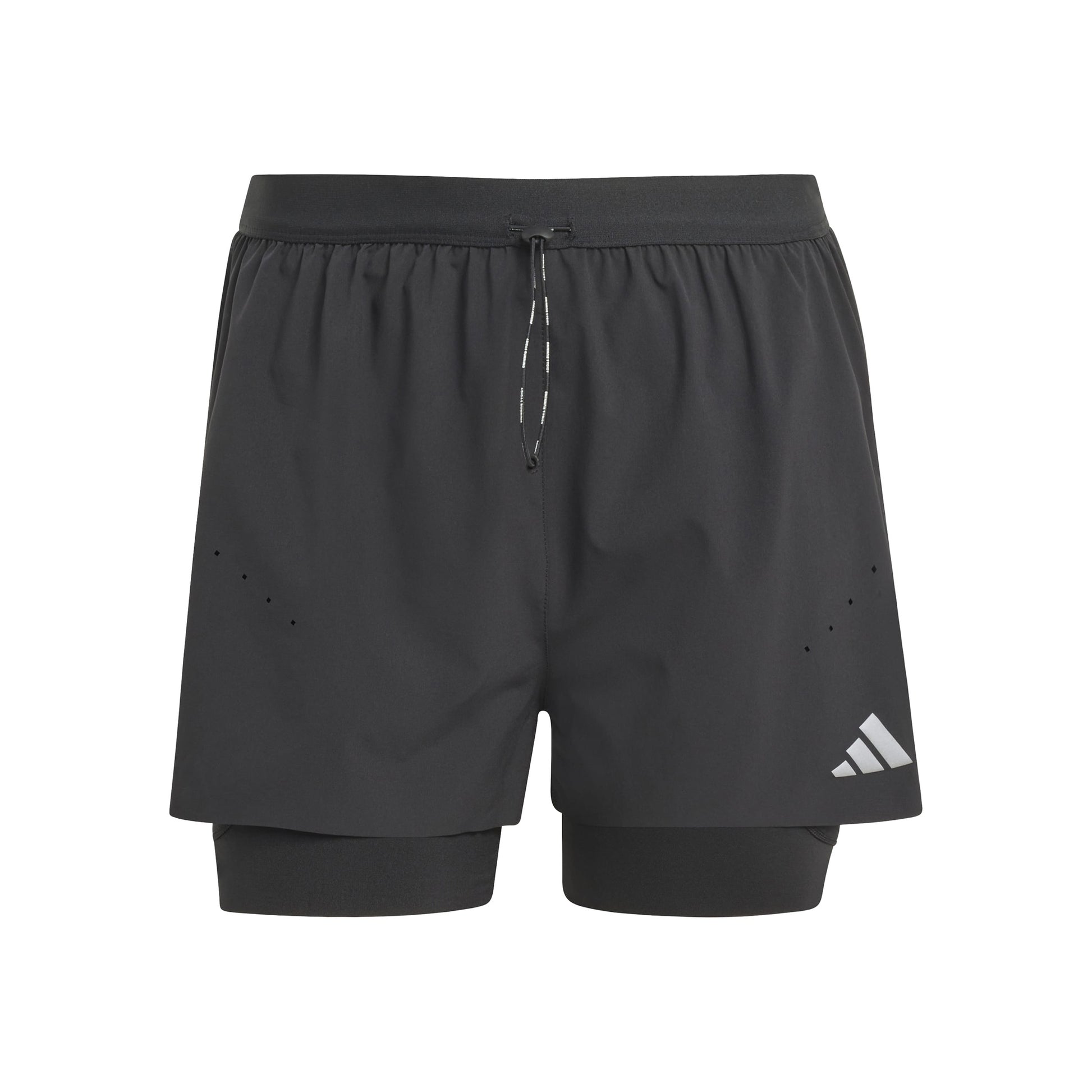 adidas adi365 2in1 Laufshorts Damen - schwarz