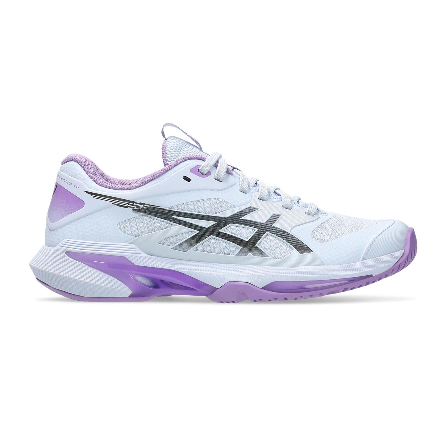 ASICS Solution Speed FF 4 Night Energy Allcourtschuh Damen - hellblau, flieder