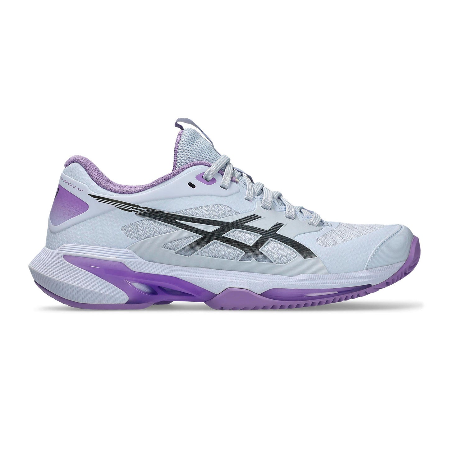 ASICS Solution Speed FF 4 Night Energy Sandplatzschuh Damen - hellblau, flieder