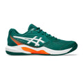 Gel-Dedicate 9 Padelschuh Herren - dunkelgrün, weiß