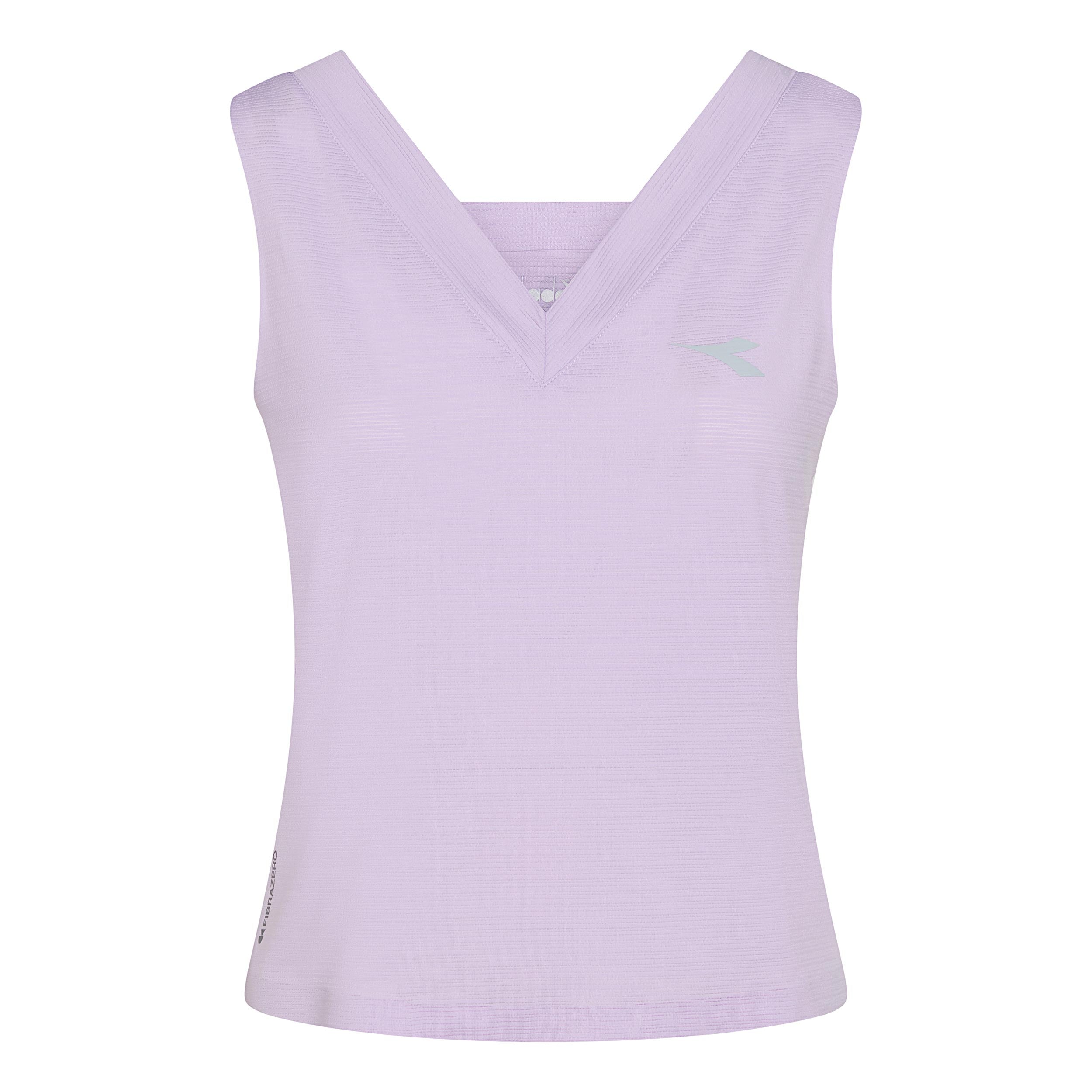 Diadora Fibrazero Tank-Top Damen - flieder